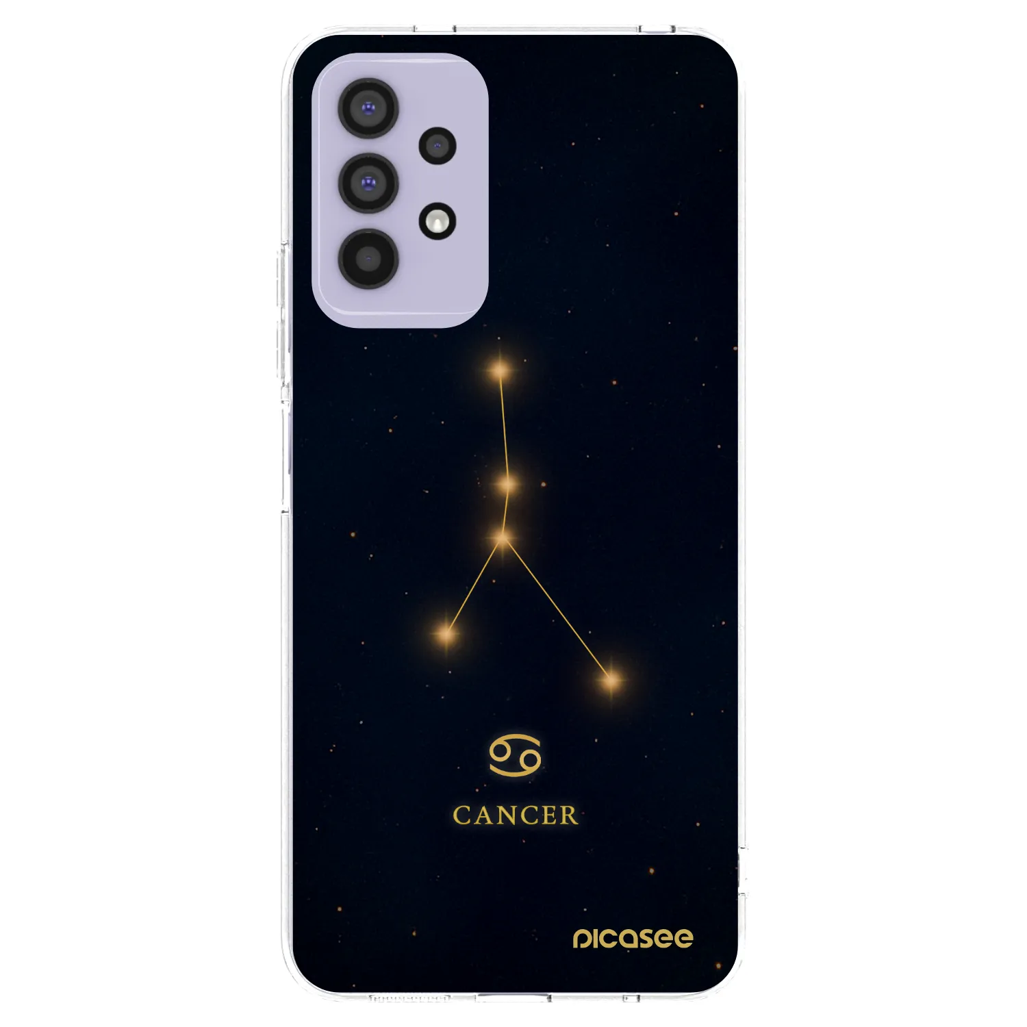 Picasee silikónový prehľadný obal pre Samsung Galaxy A32 4G SM-A325F - CANCER