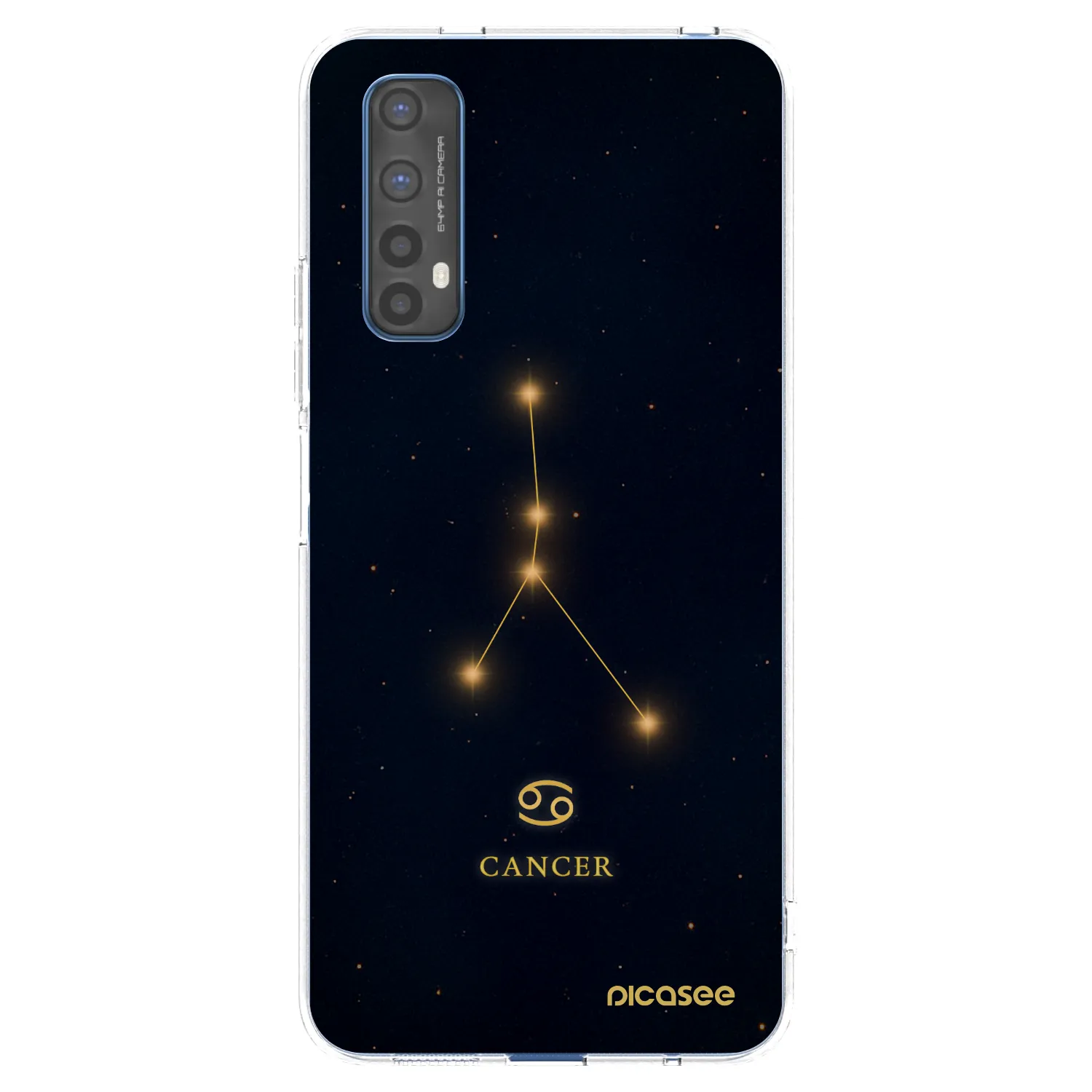Picasee silikónový prehľadný obal pre Realme 7 - CANCER