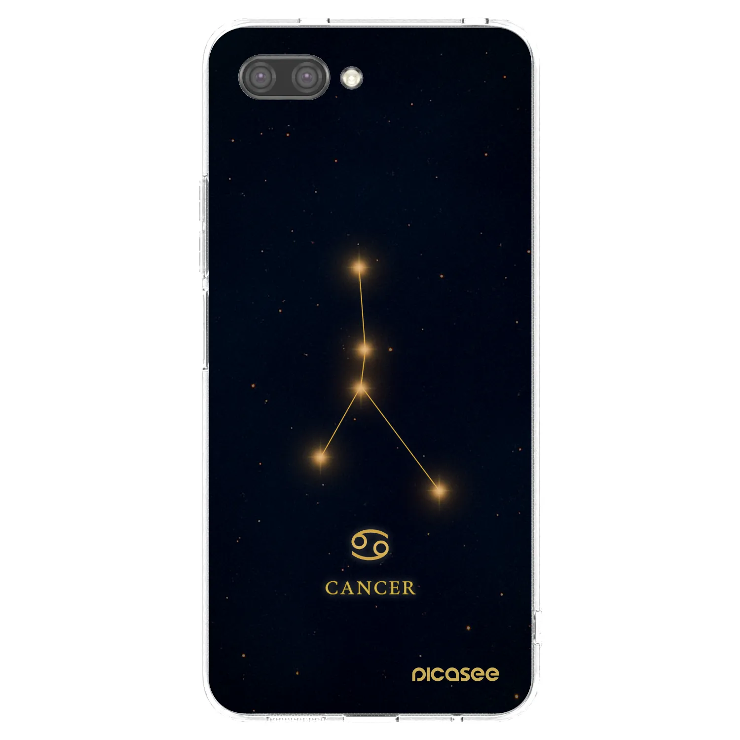 Picasee silikónový prehľadný obal pre Honor 10 - CANCER