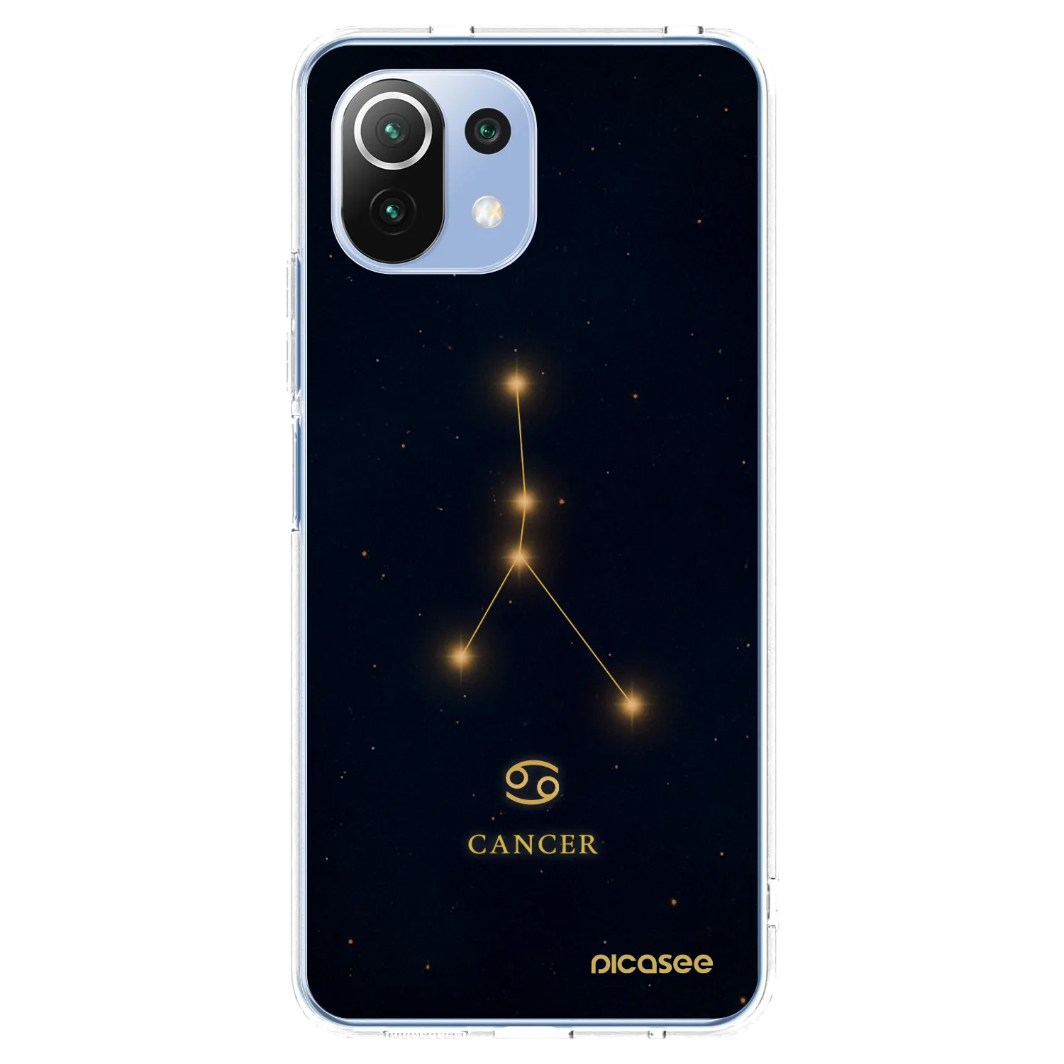 Picasee silikónový prehľadný obal pre Xiaomi 11 Lite 5G NE - CANCER