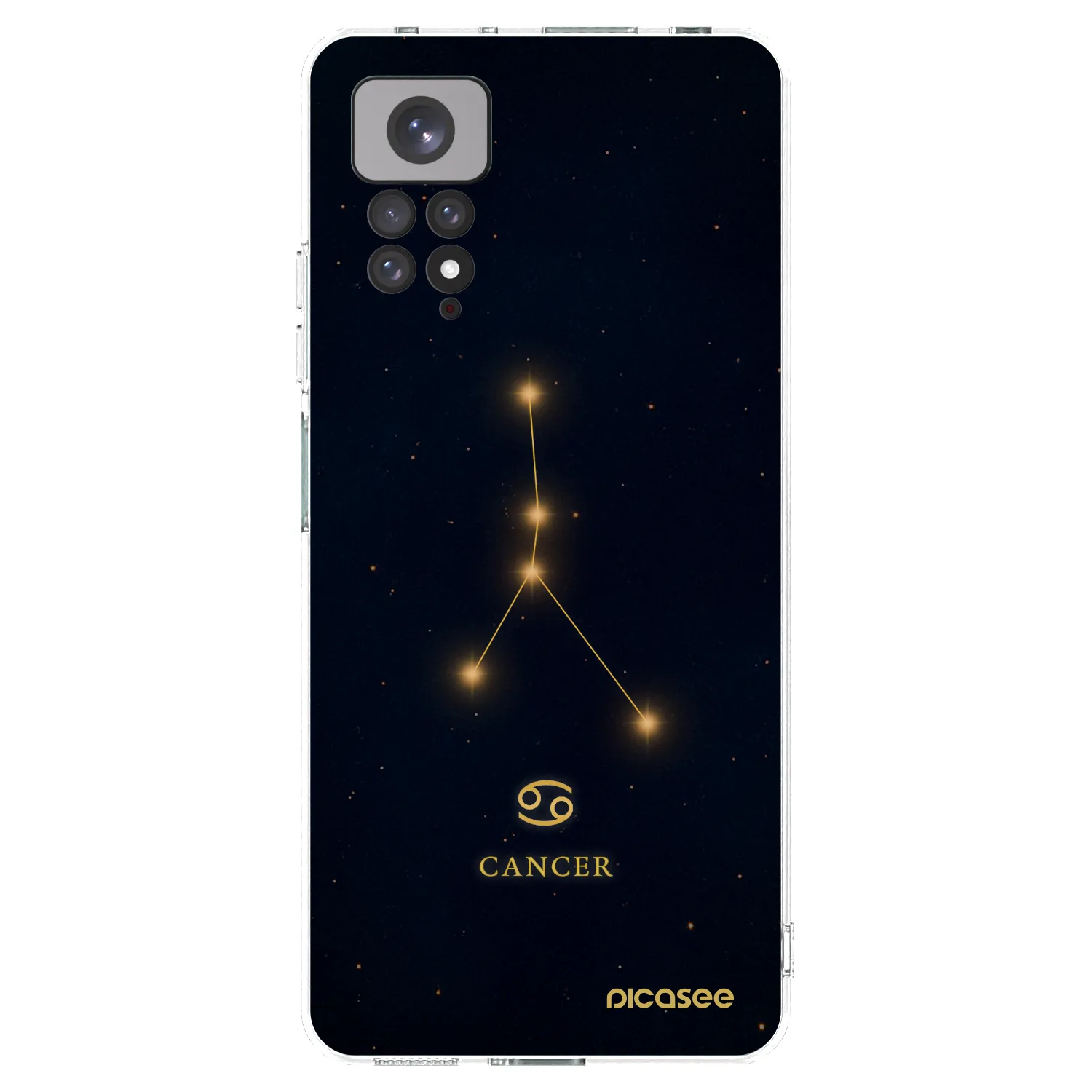 Picasee silikónový prehľadný obal pre Xiaomi Redmi Note 11S 4G - CANCER