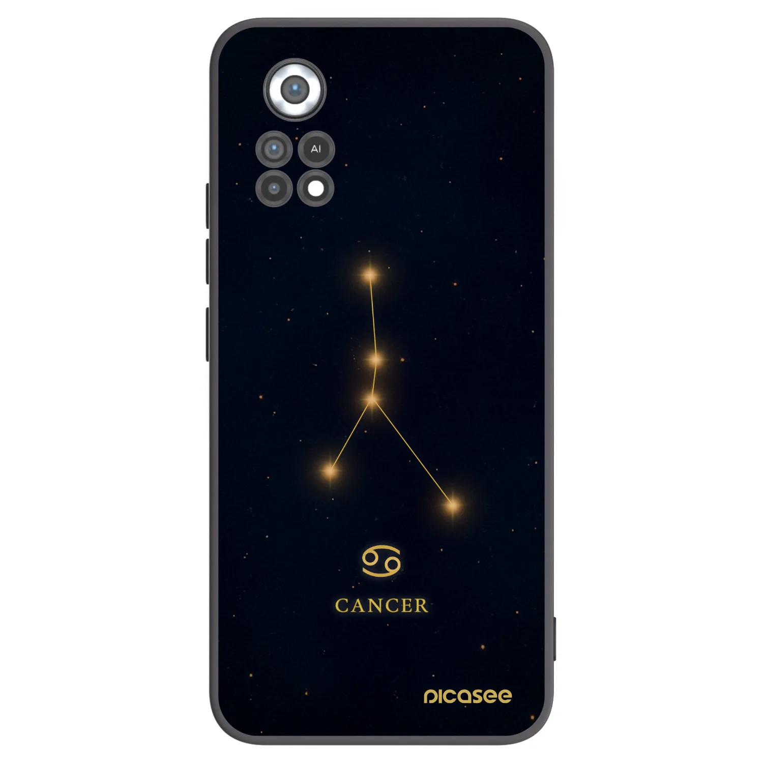 Picasee silikónový čierny obal pre Xiaomi Poco X4 Pro 5G - CANCER