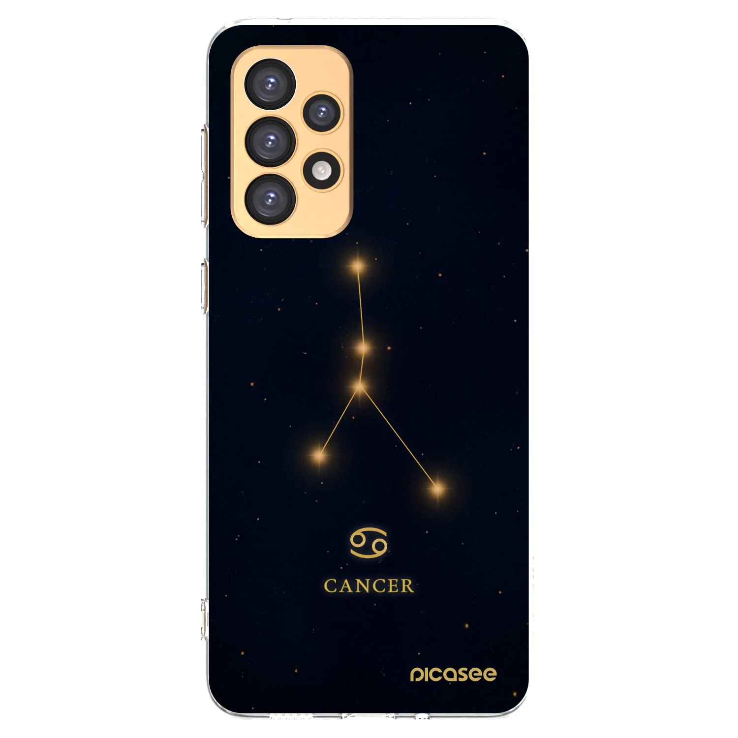 Picasee silikónový prehľadný obal pre Samsung Galaxy A33 5G A336 - CANCER