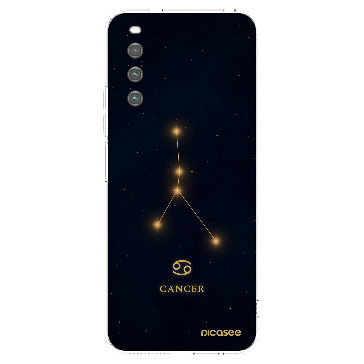 Picasee silikónový prehľadný obal pre Sony Xperia 10 IV 5G - CANCER