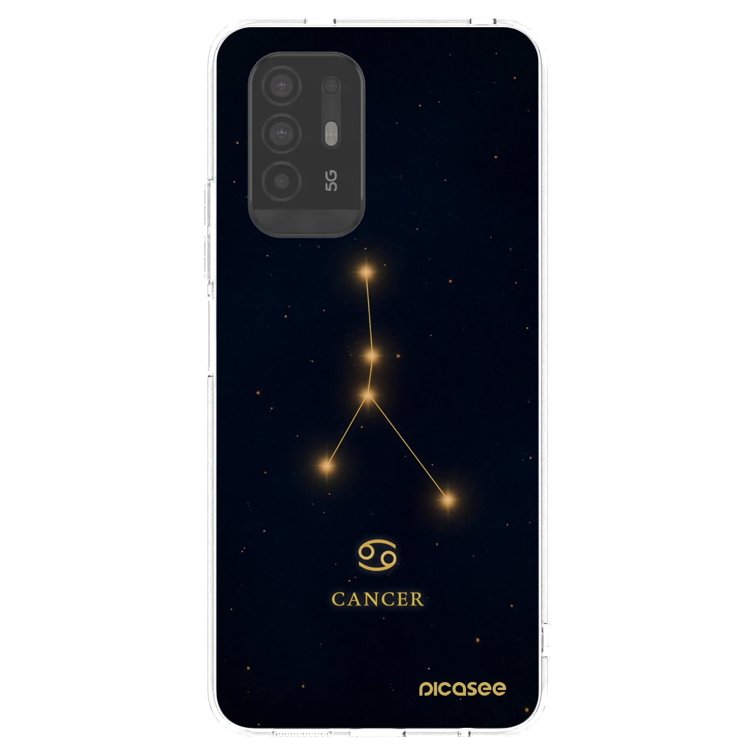 Picasee silikónový prehľadný obal pre OPPO A94 5G - CANCER