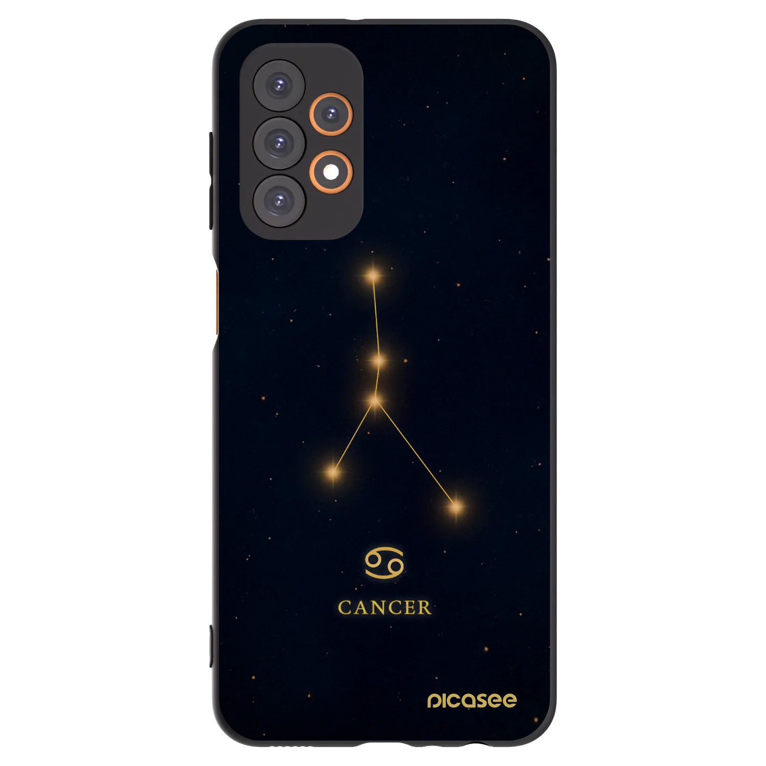 Picasee silikónový čierny obal pre Samsung Galaxy A23 A235F 4G - CANCER