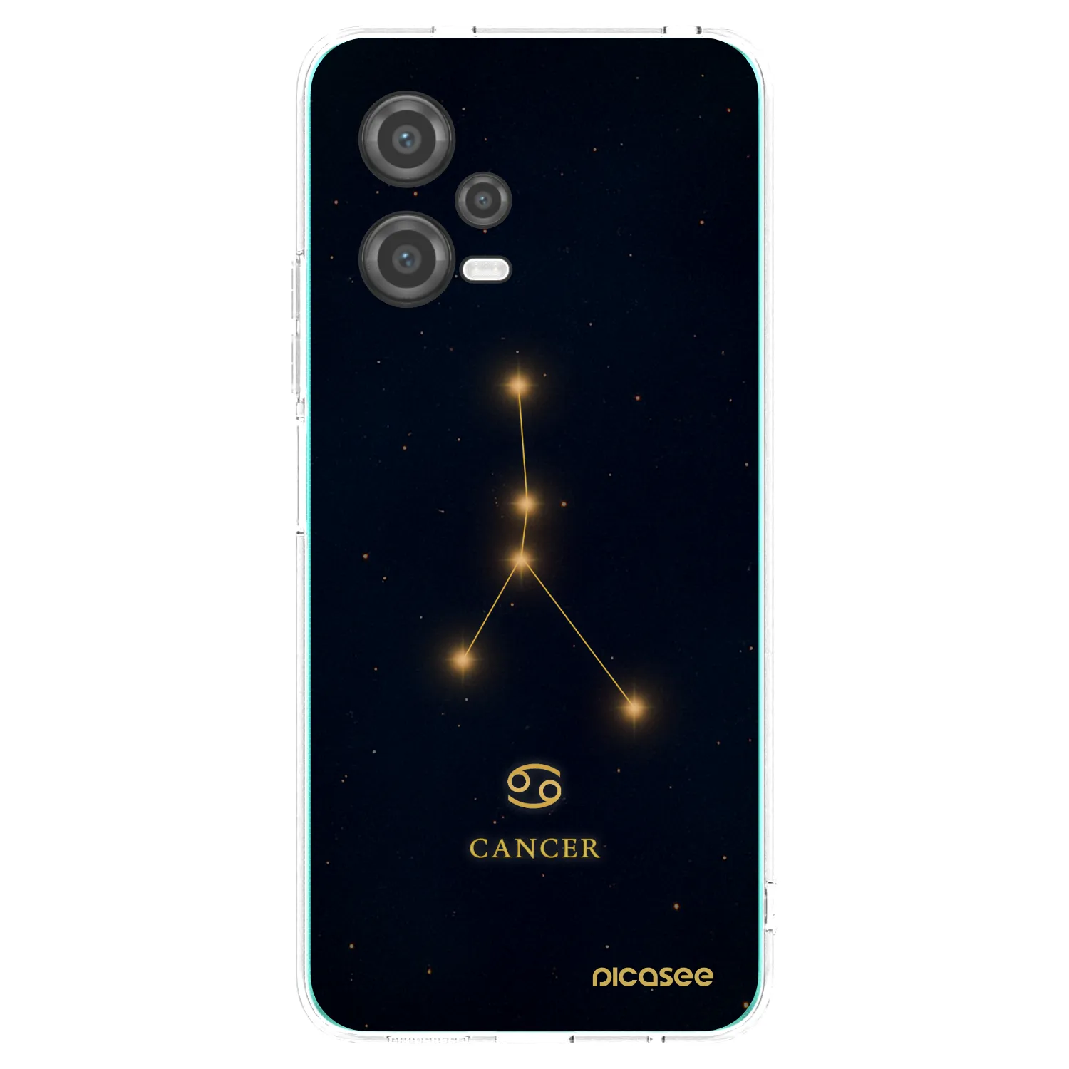 Picasee silikónový prehľadný obal pre Xiaomi Poco X5 - CANCER