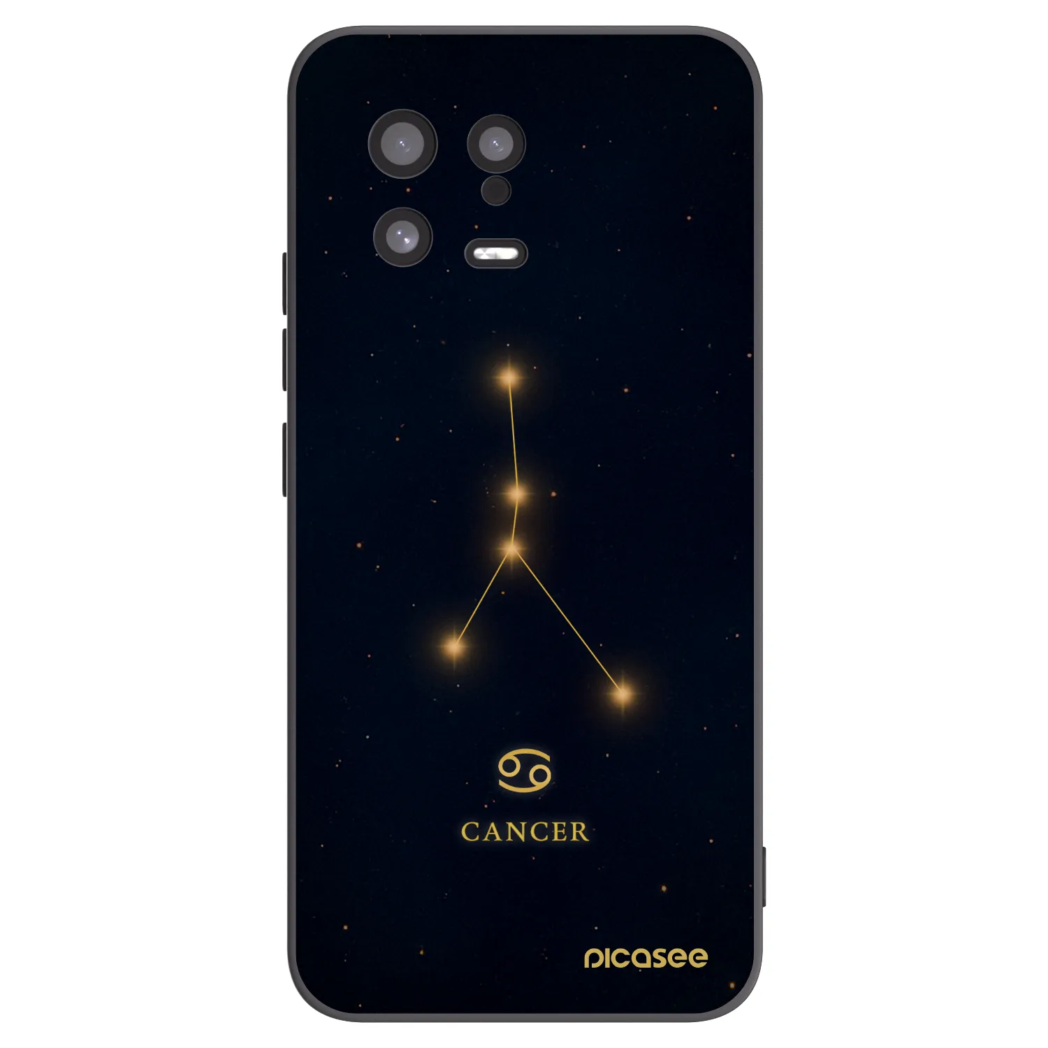 Silikónový čierny obal pre Xiaomi 13 - CANCER