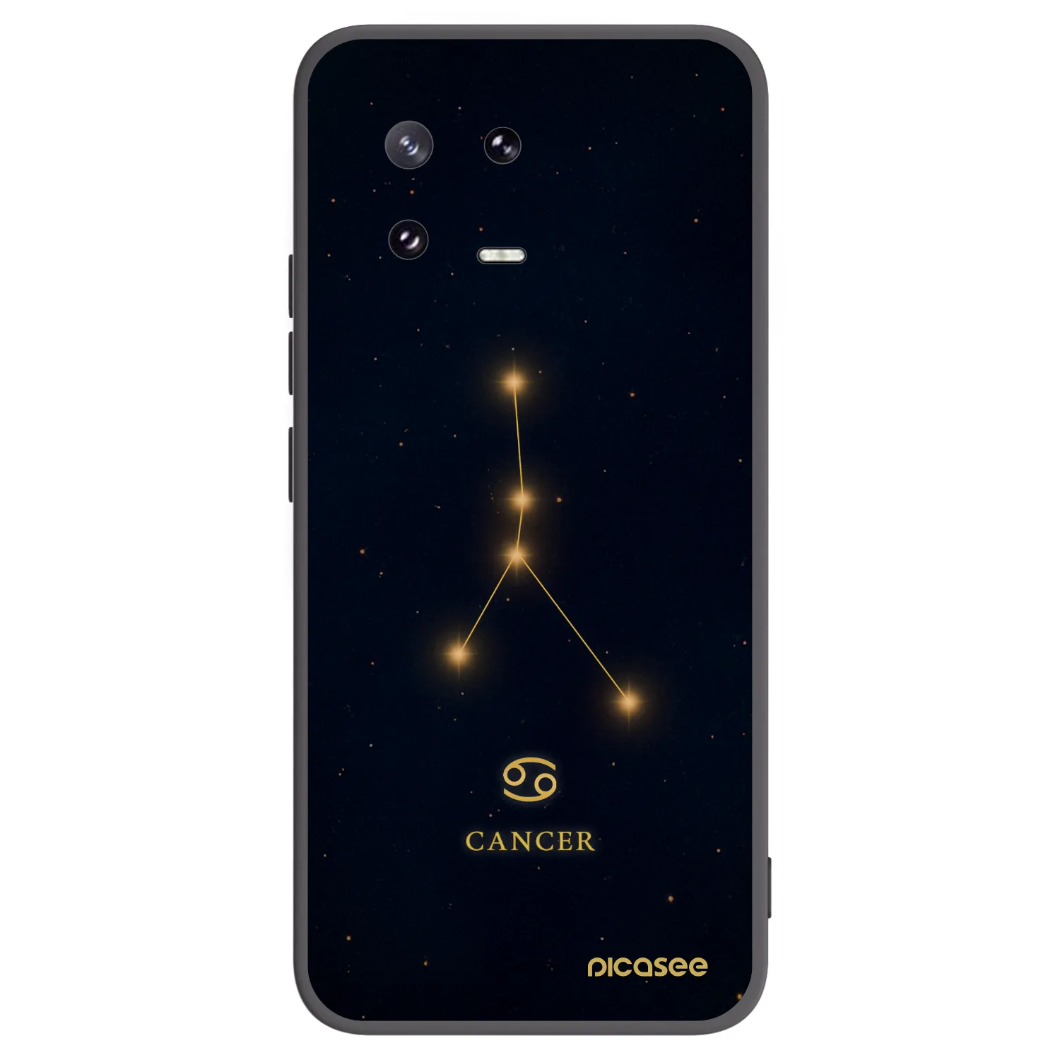 Picasee silikónový čierny obal pre Xiaomi 13 Pro - CANCER