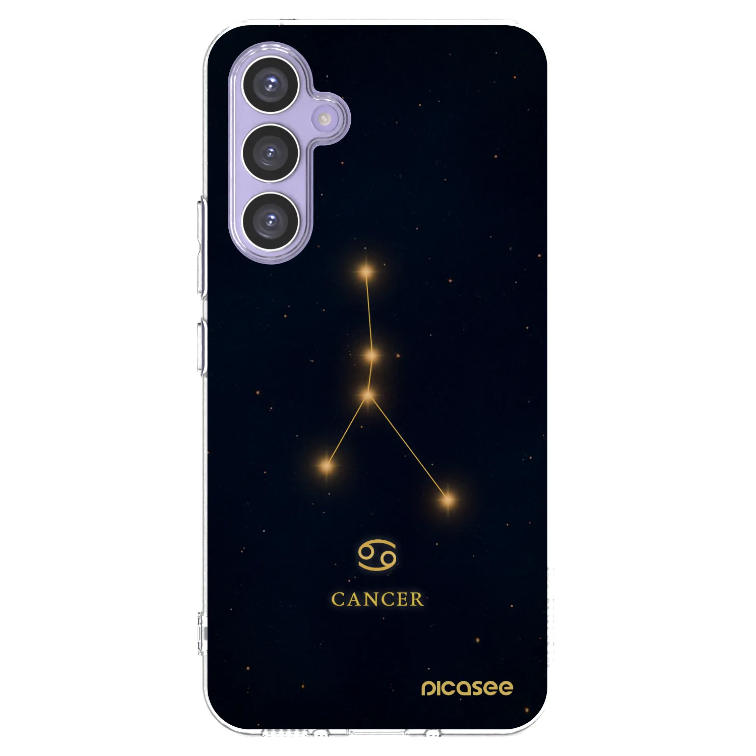 Picasee silikónový prehľadný obal pre Samsung Galaxy A54 5G A546B - CANCER