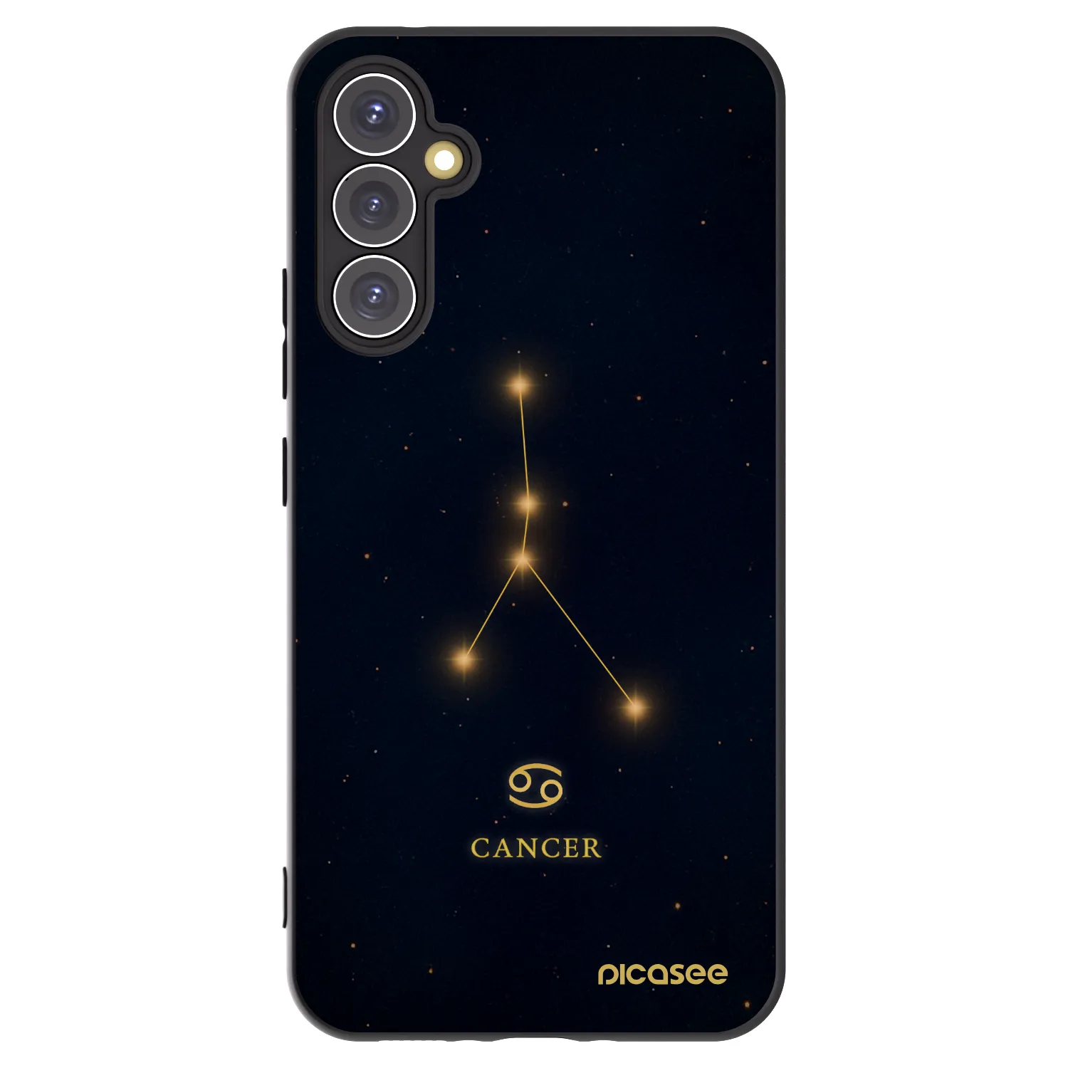 Picasee silikónový čierny obal pre Samsung Galaxy A34 5G A346B - CANCER