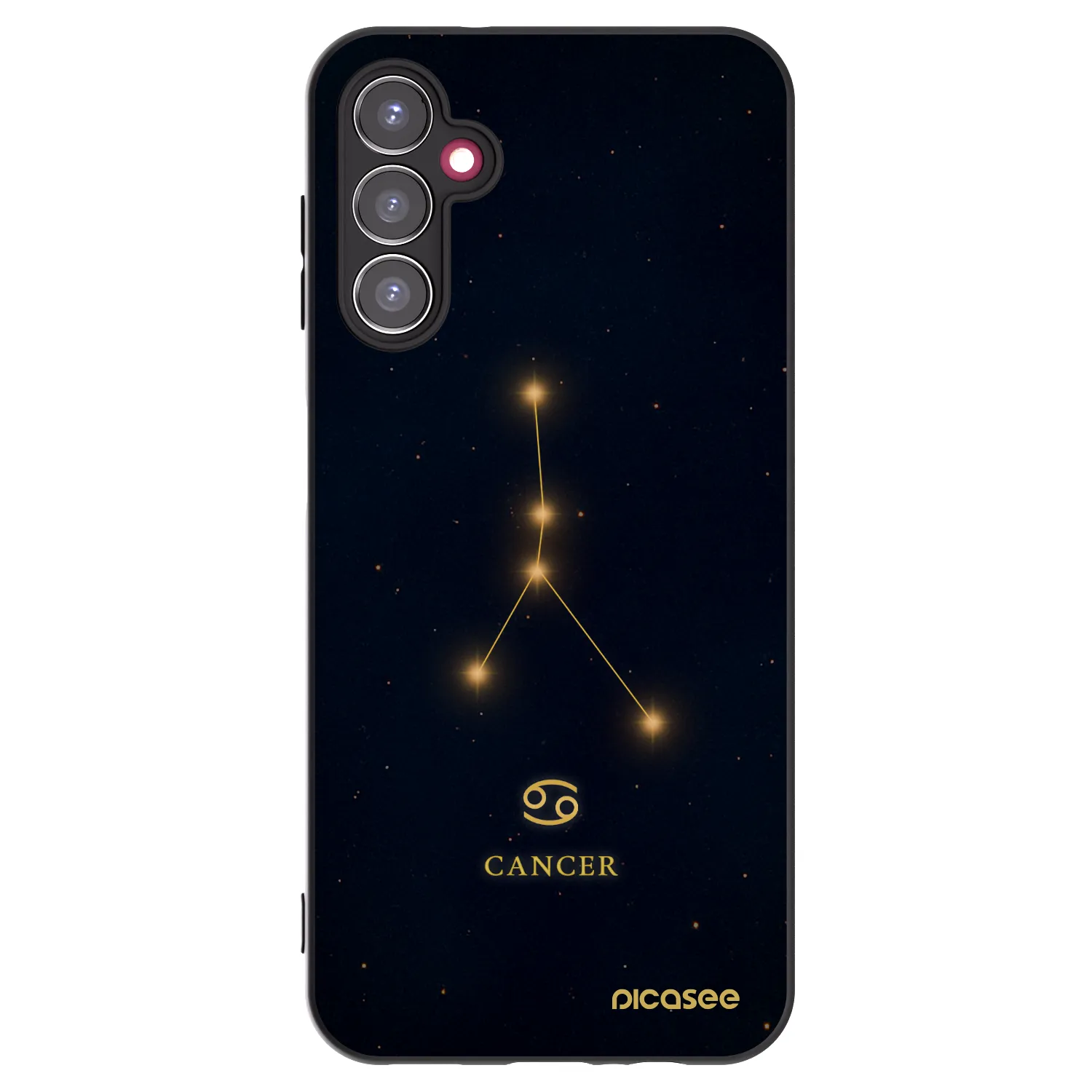 Picasee silikónový čierny obal pre Samsung Galaxy A14 4G A145R - CANCER