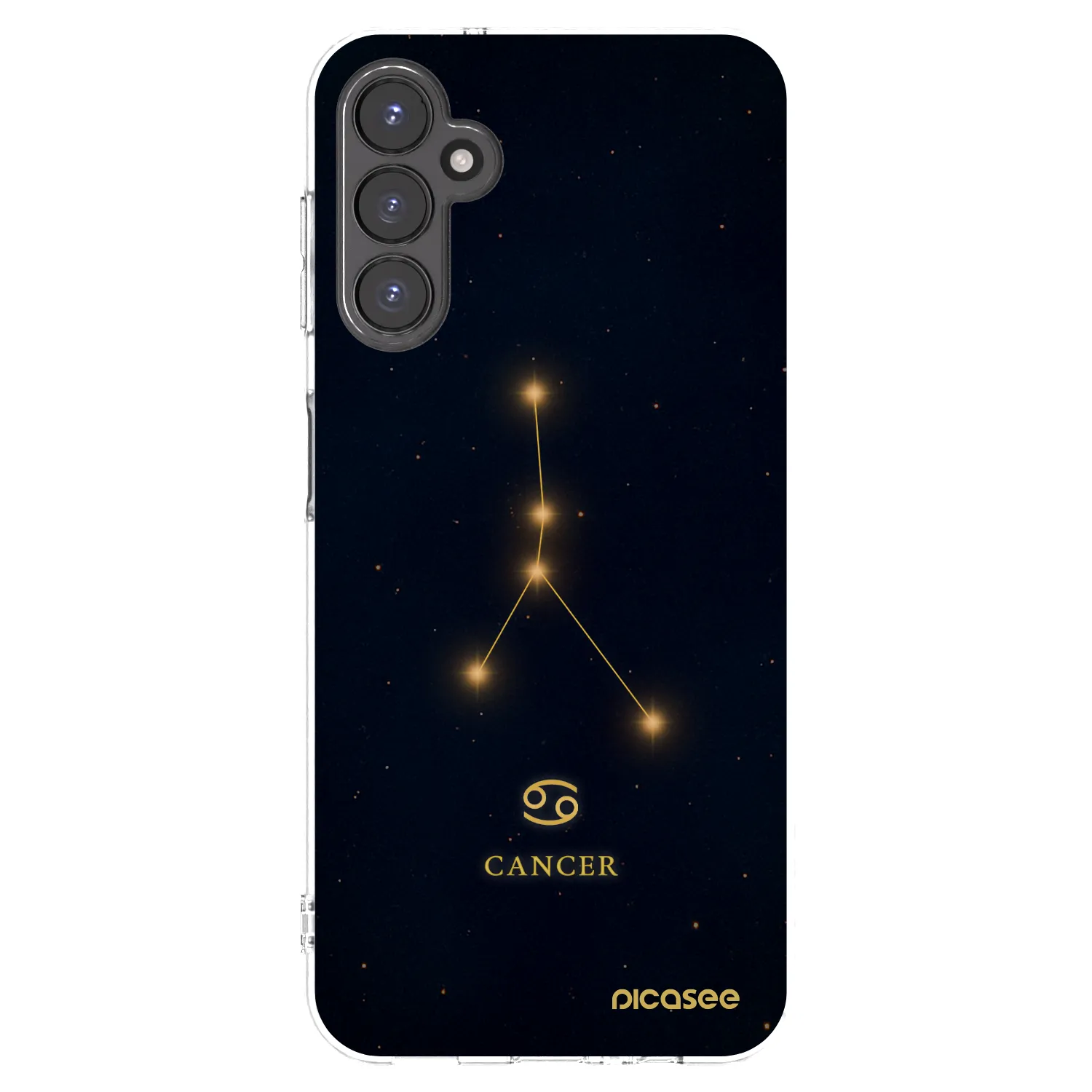 Picasee silikónový prehľadný obal pre Samsung Galaxy A14 4G A145R - CANCER