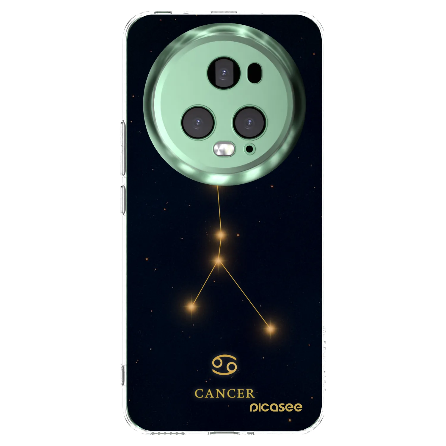 Picasee silikónový prehľadný obal pre Honor Magic5 Pro - CANCER