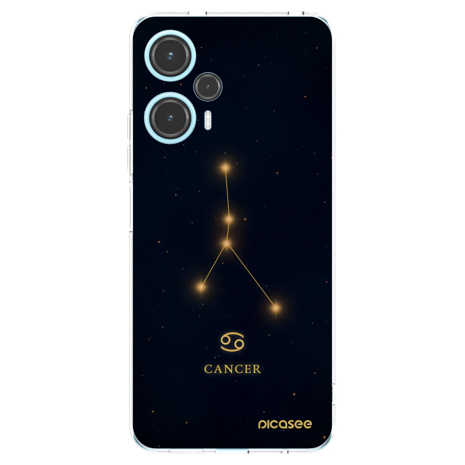 Picasee silikónový prehľadný obal pre Xiaomi Poco F5 - CANCER