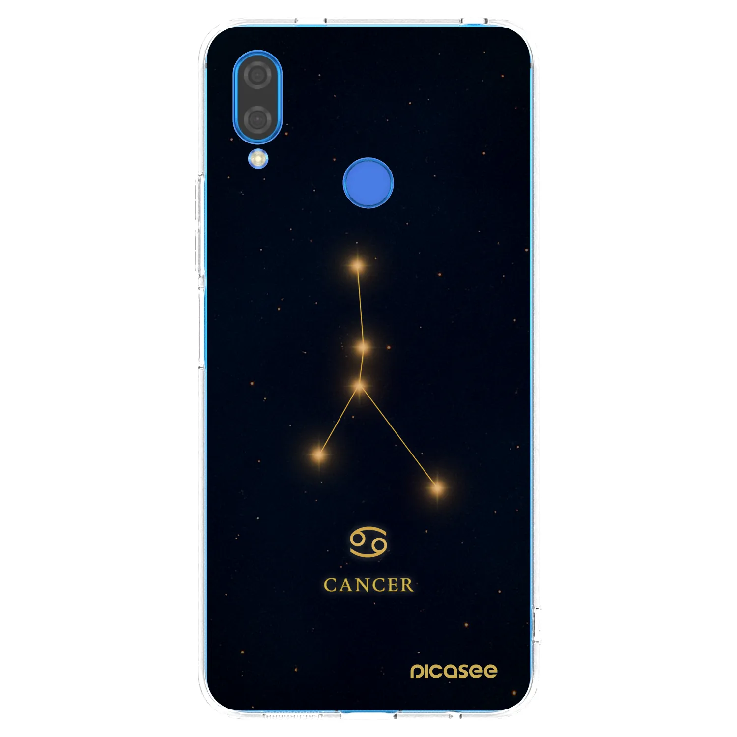 Picasee silikónový prehľadný obal pre Huawei Nova 3 - CANCER