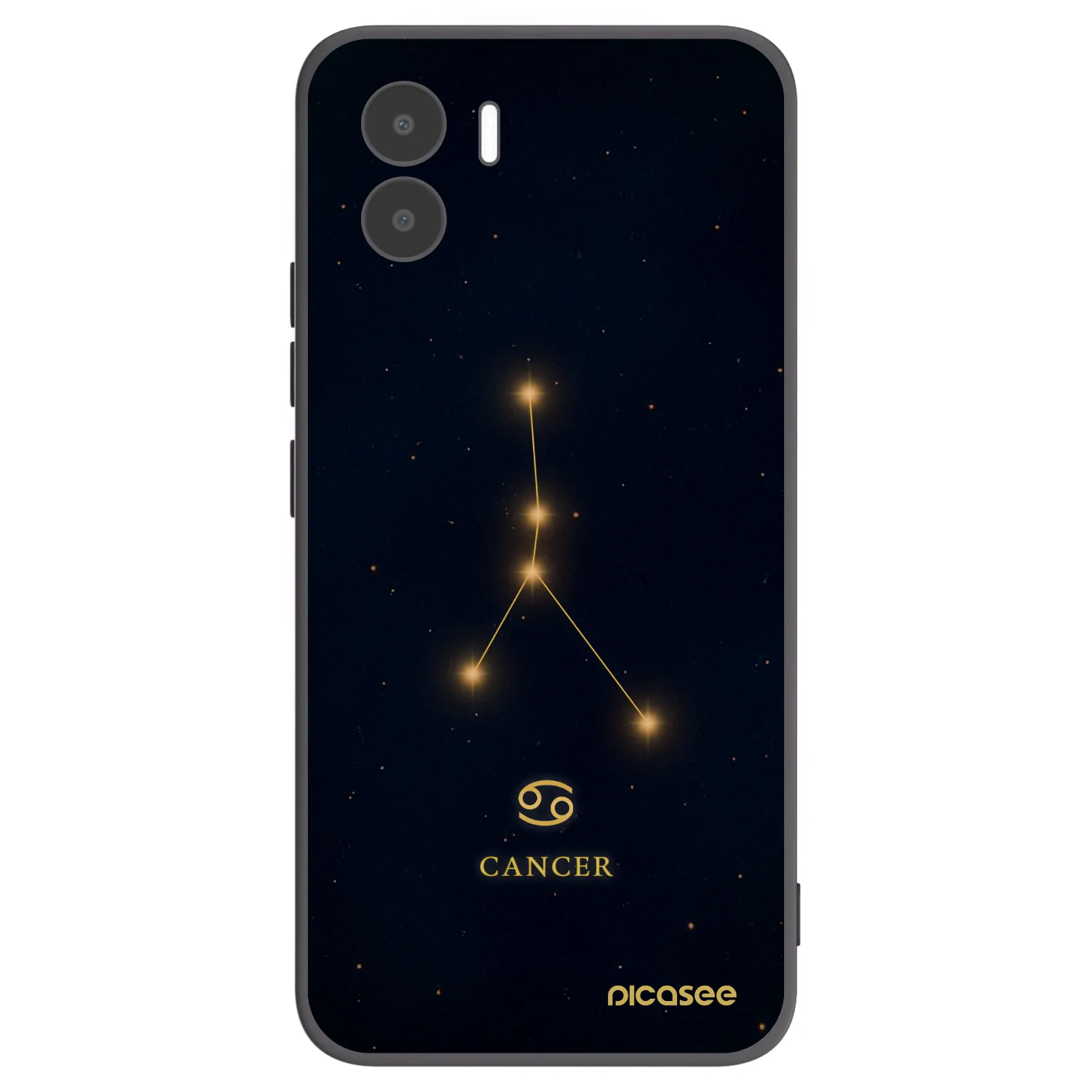 Picasee silikónový čierny obal pre Xiaomi Redmi A2 - CANCER