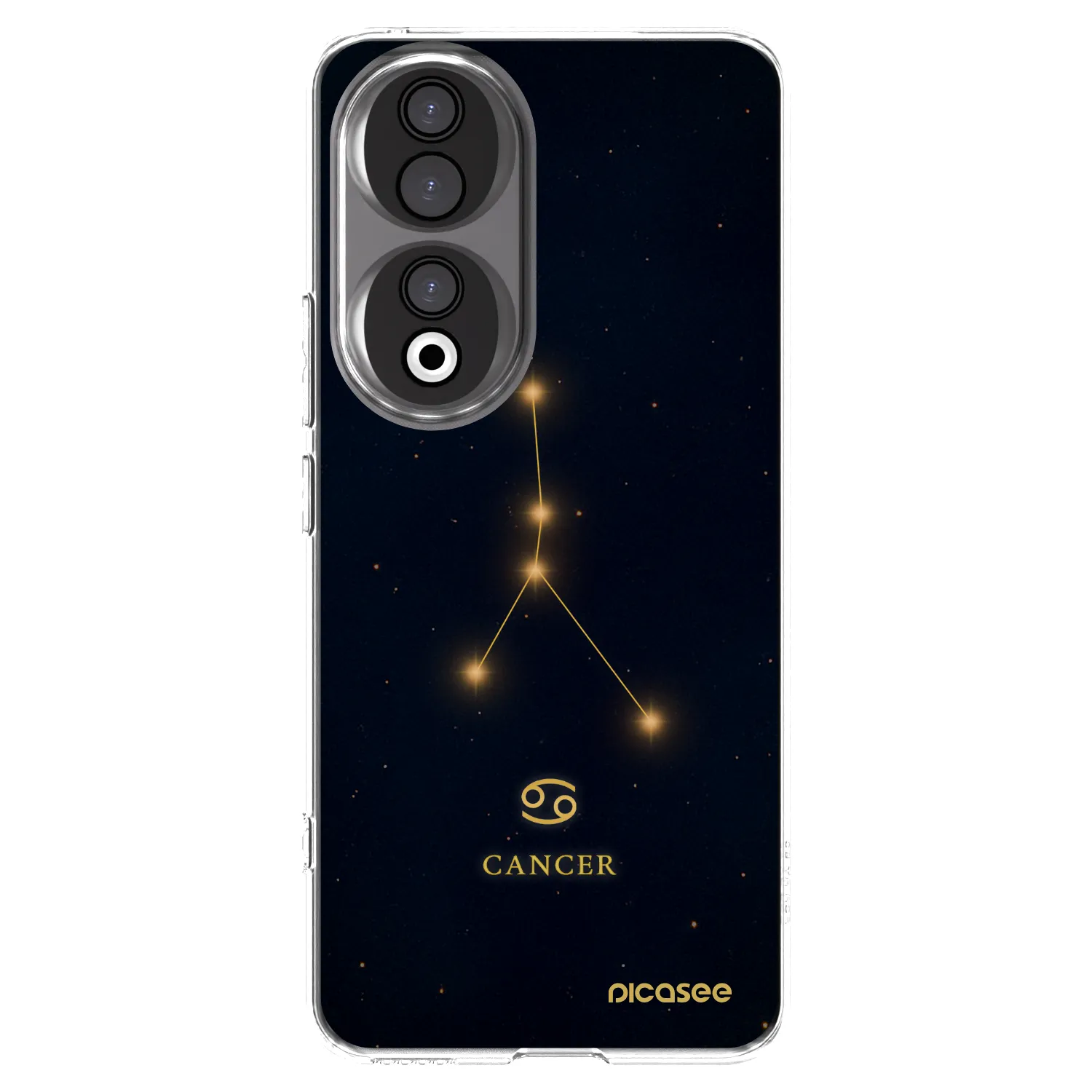 Picasee silikónový prehľadný obal pre Honor 90 5G - CANCER