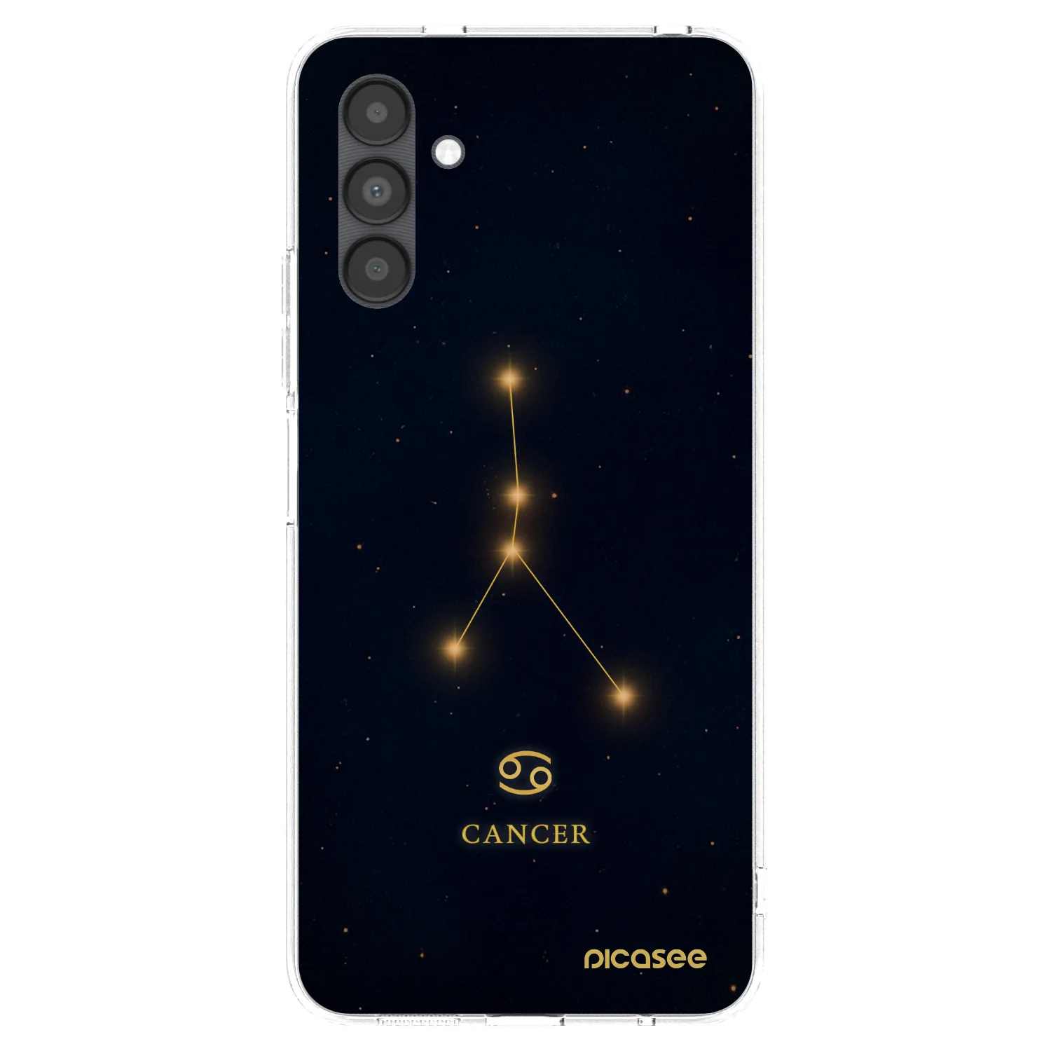 Picasee silikónový prehľadný obal pre Samsung Galaxy A04s A047F - CANCER