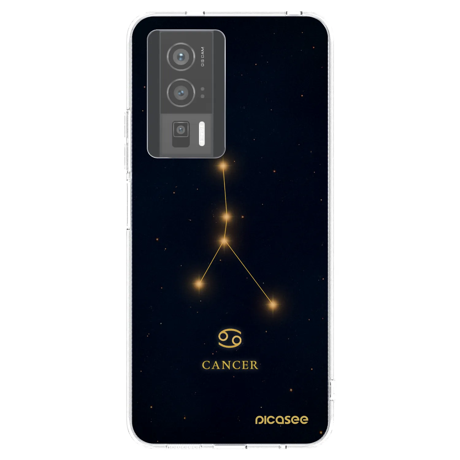 Picasee silikónový prehľadný obal pre Xiaomi Poco F5 Pro 5G - CANCER