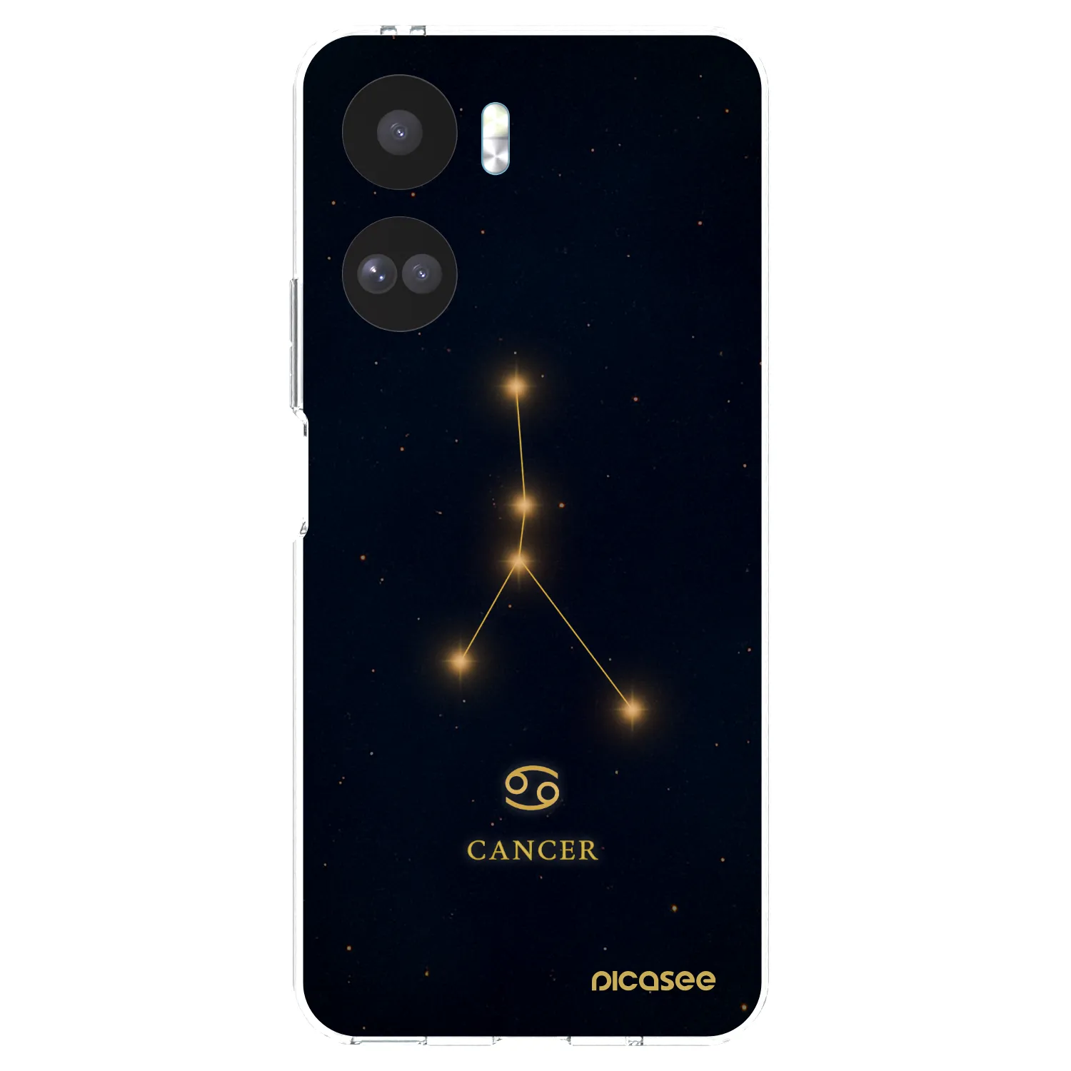 Picasee silikónový prehľadný obal pre Honor 90 Lite 5G - CANCER