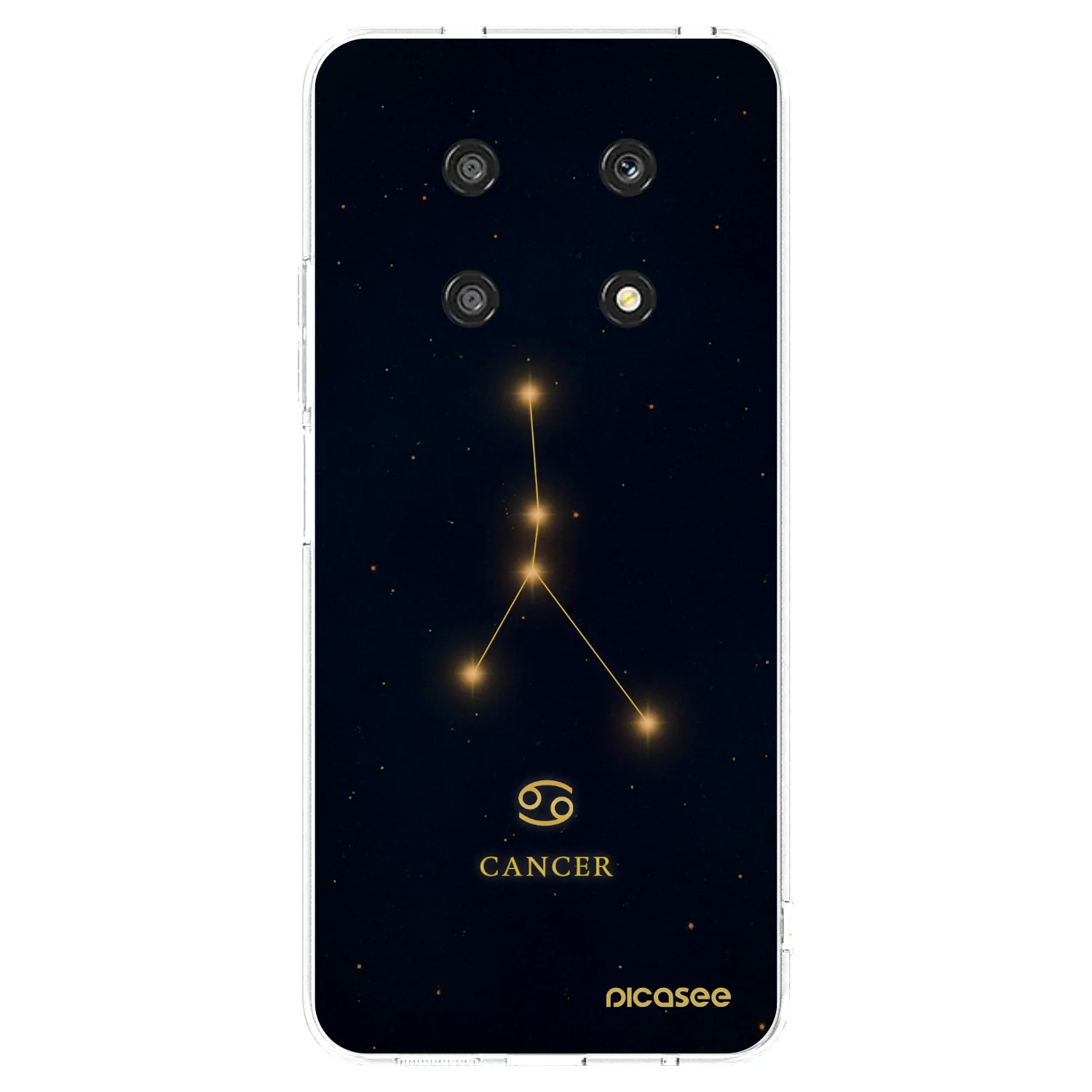 Picasee silikónový prehľadný obal pre Honor Magic4 Lite 5G - CANCER