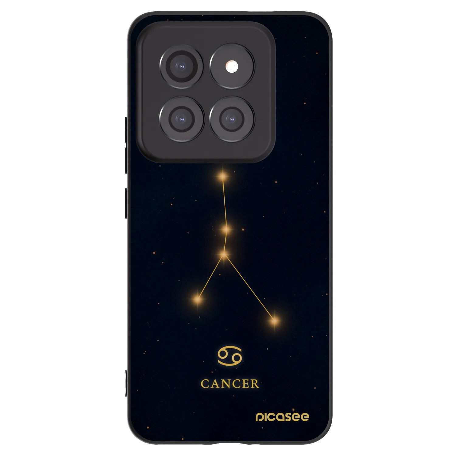 Picasee silikónový čierny obal pre Xiaomi 14 Pro - CANCER