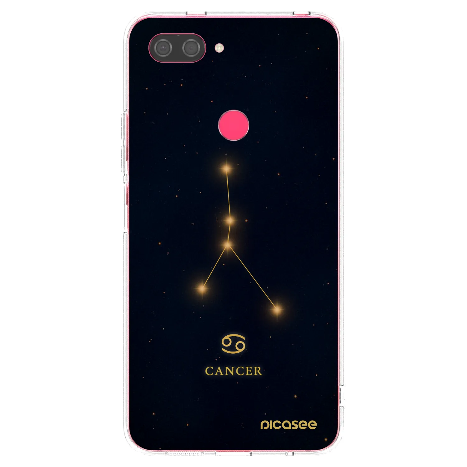 Picasee silikónový prehľadný obal pre Xiaomi Mi 8 Lite - CANCER