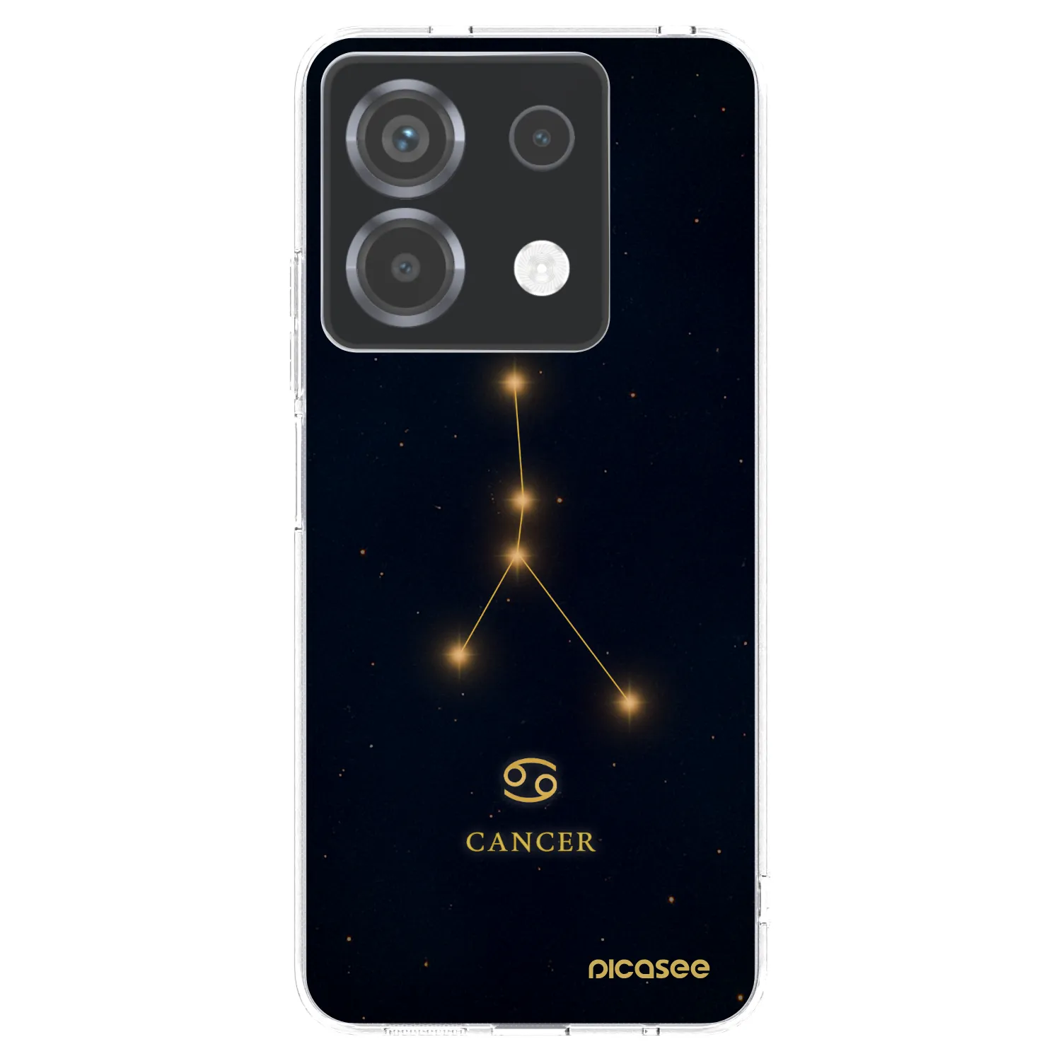 Picasee silikónový prehľadný obal pre Xiaomi Poco X6 - CANCER