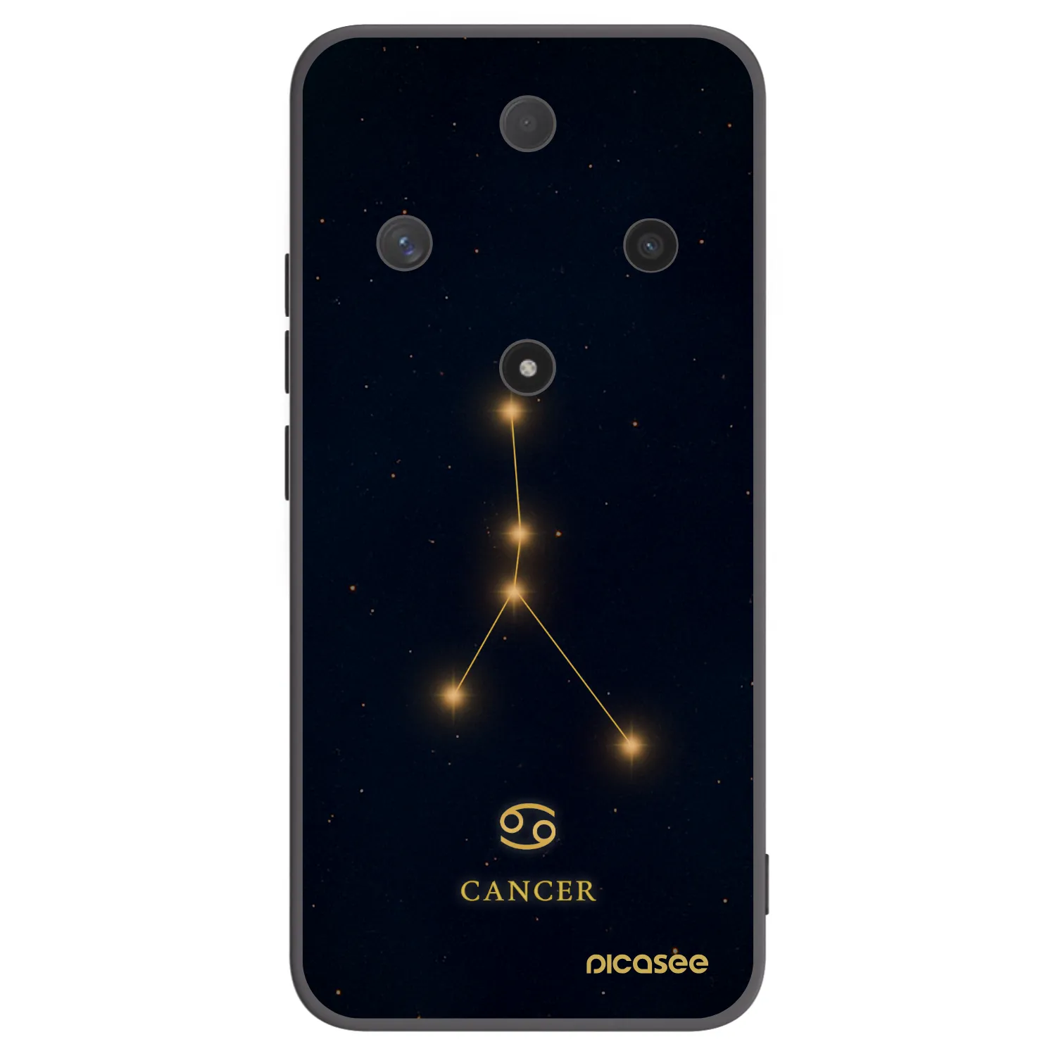 Picasee silikónový čierny obal pre Honor Magic6 Lite 5G - CANCER