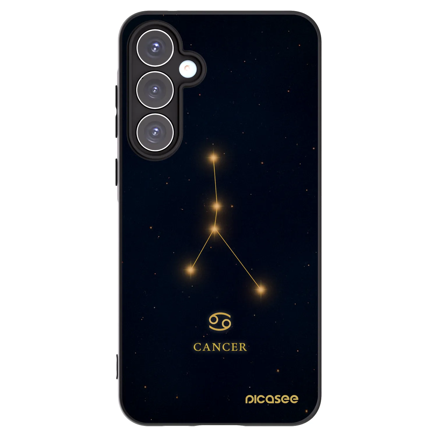 Picasee silikónový čierny obal pre Samsung Galaxy A55 5G A556B - CANCER