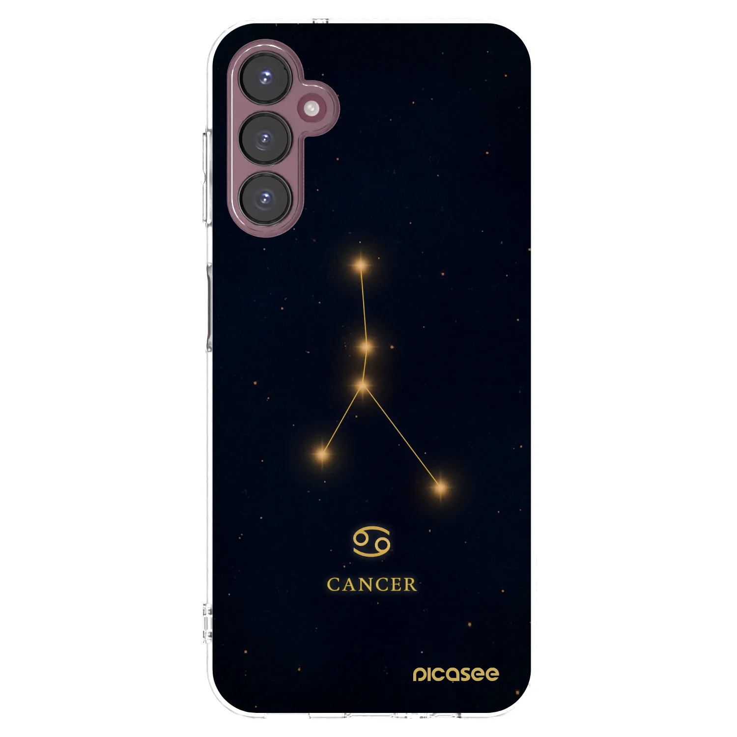 Picasee silikónový prehľadný obal pre Samsung Galaxy A05s A057G - CANCER