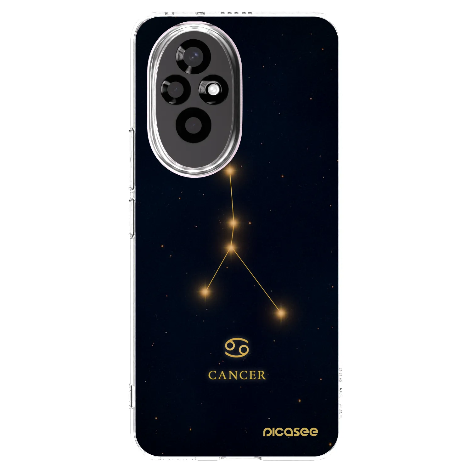 Picasee silikónový prehľadný obal pre Honor 200 Pro 5G - CANCER