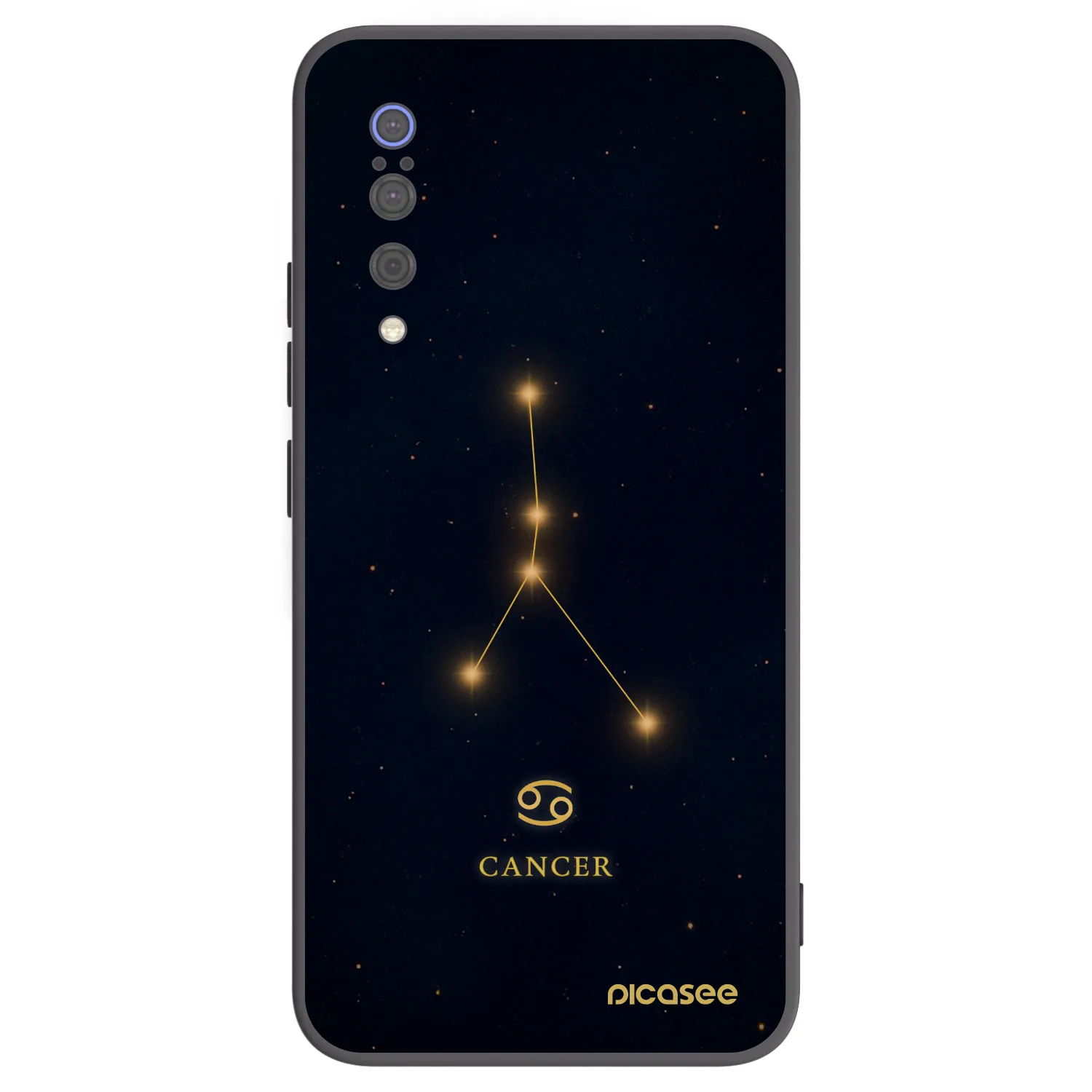 Picasee silikónový čierny obal pre Xiaomi Mi 9 - CANCER