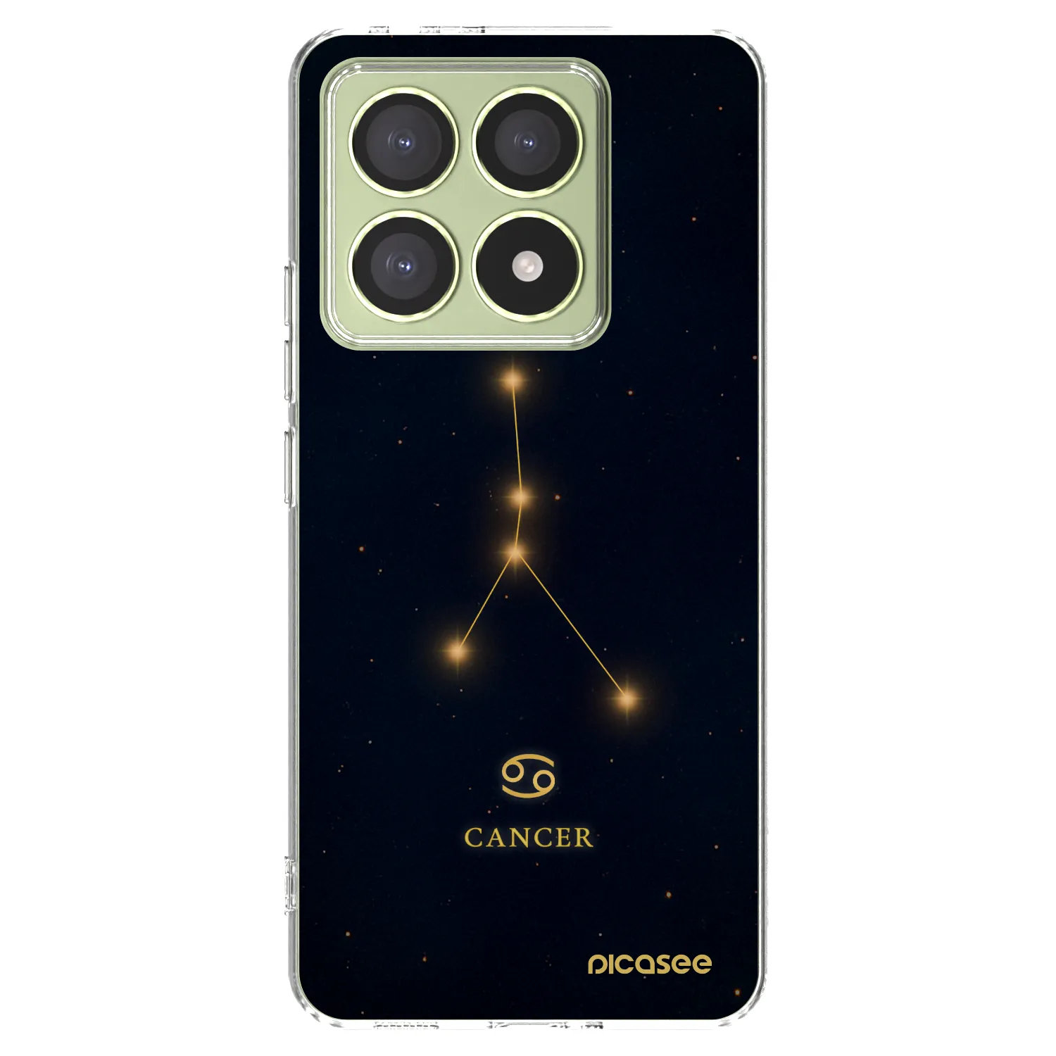 Picasee silikónový prehľadný obal pre Xiaomi 14T - CANCER