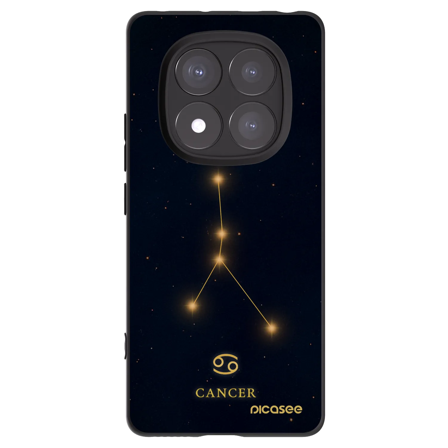 Silikónový čierny obal pre Xiaomi Redmi Note 14 Pro+ 5G - CANCER