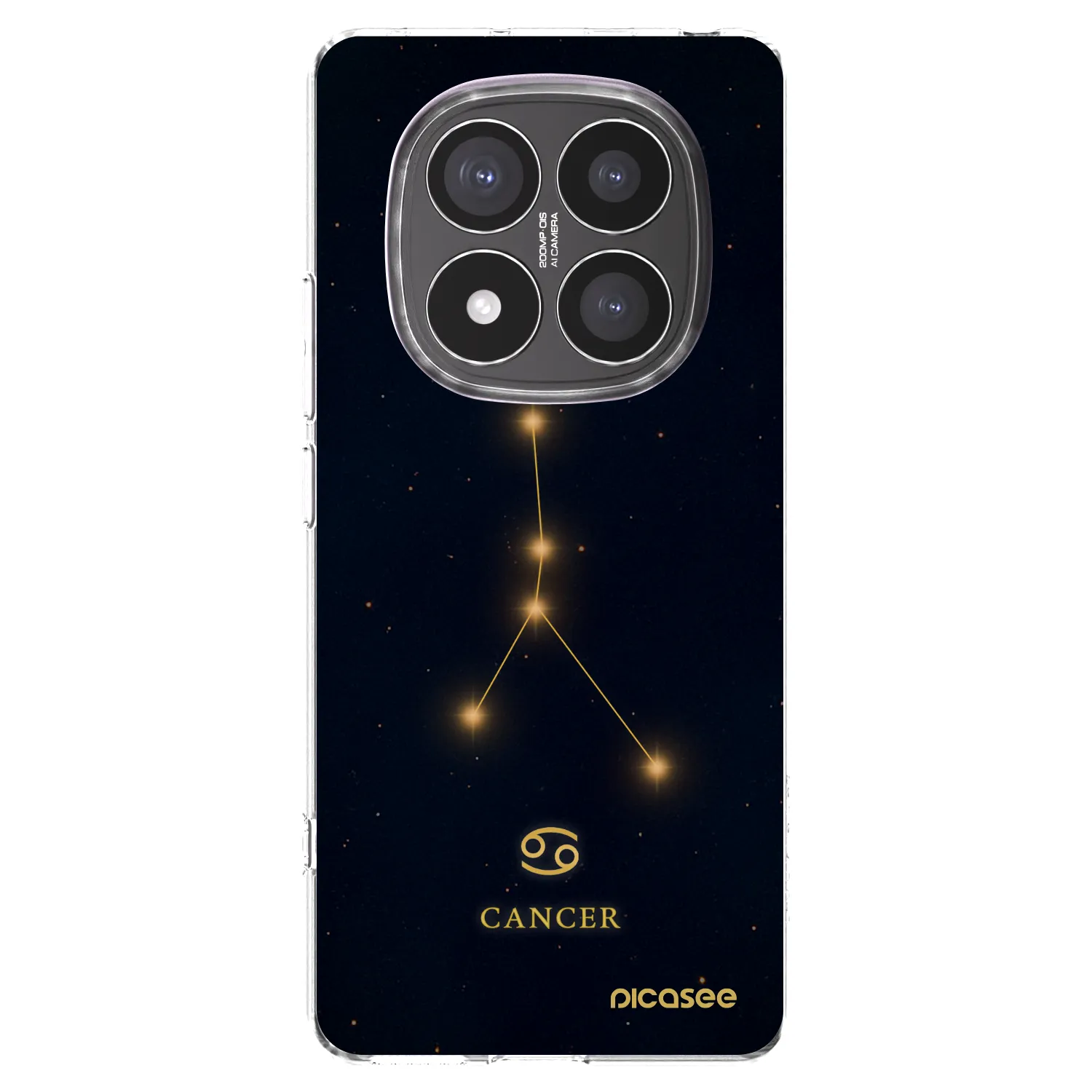Silikónový prehľadný obal pre Xiaomi Redmi Note 14 Pro+ 5G - CANCER