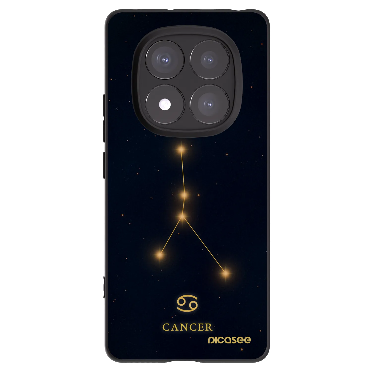 Silikónový čierny obal pre Xiaomi Redmi Note 14 Pro 5G - CANCER