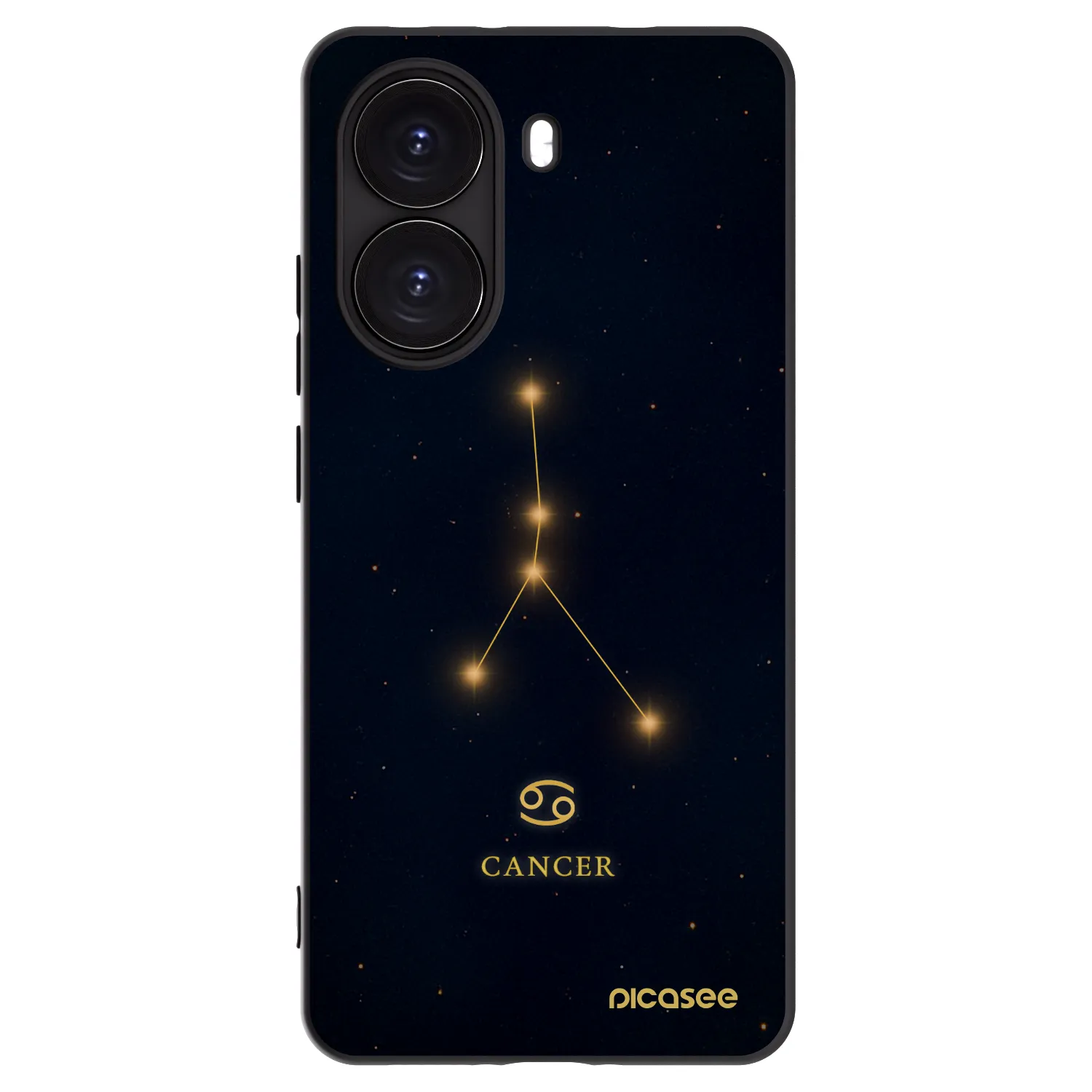 Picasee silikónový čierny obal pre Xiaomi Poco X7 Pro 5G - CANCER