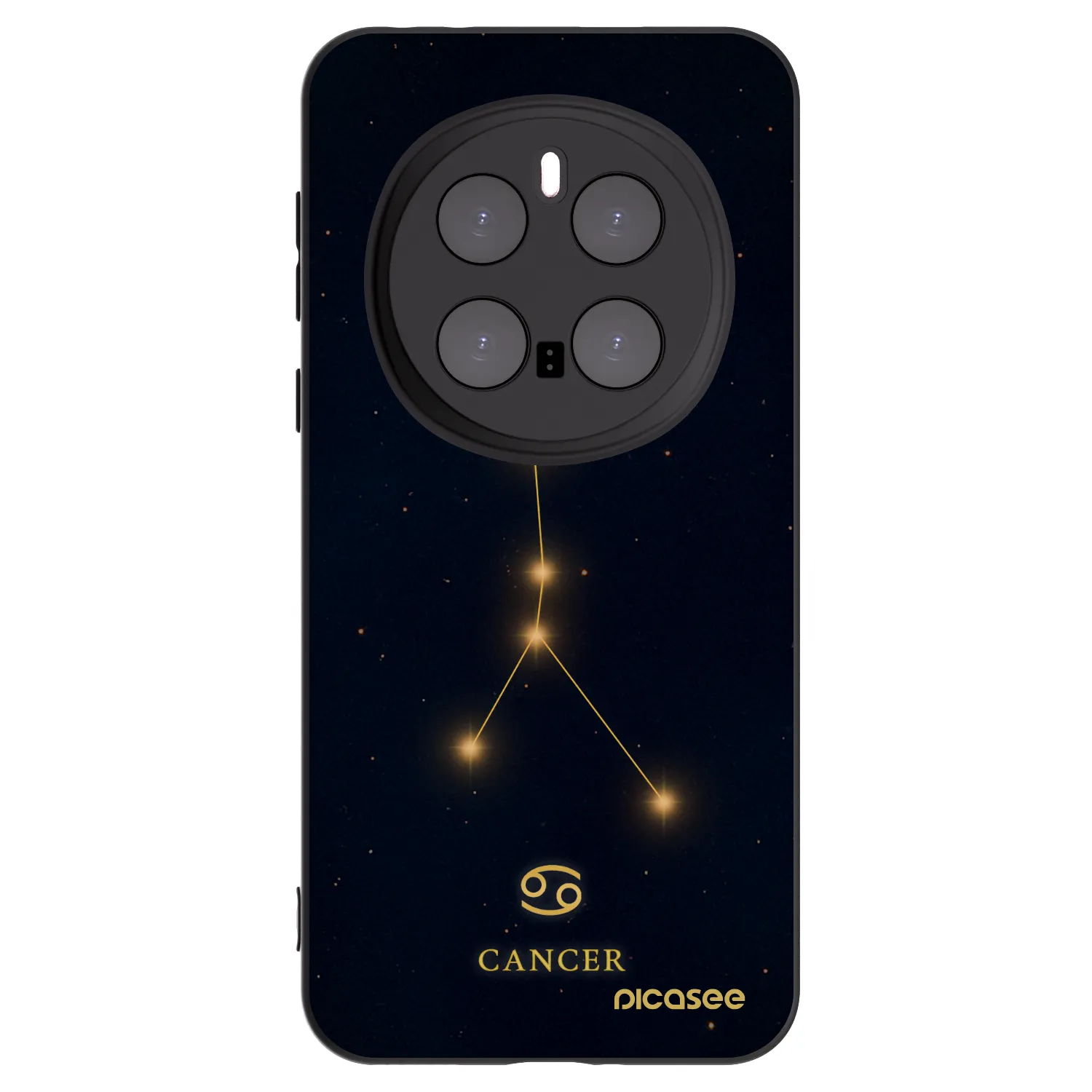 Picasee silikónový čierny obal pre Honor Magic7 Pro 5G - CANCER