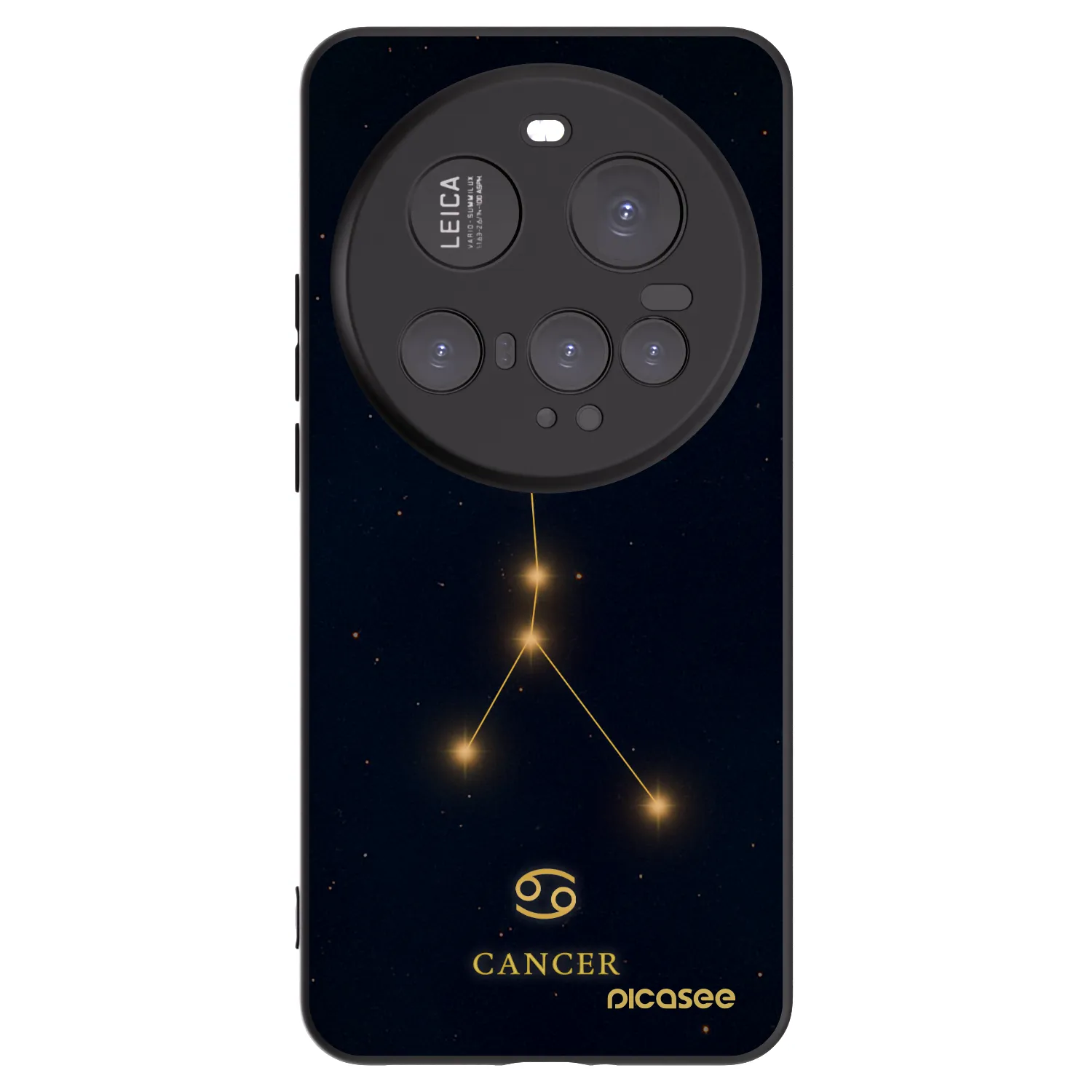 Picasee silikónový čierny obal pre Xiaomi 15 Ultra - CANCER