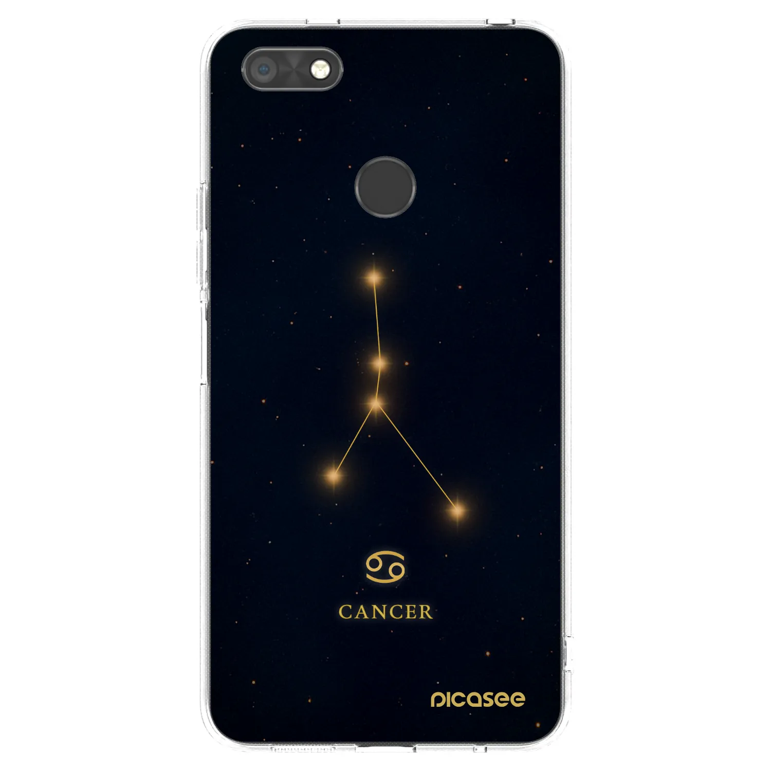 Picasee silikónový prehľadný obal pre Huawei P9 Lite Mini - CANCER