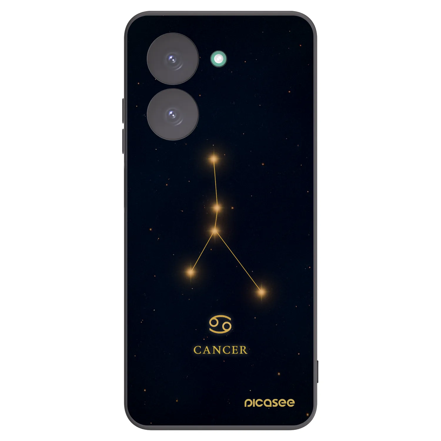Picasee silikónový čierny obal pre Xiaomi Redmi A5 - CANCER