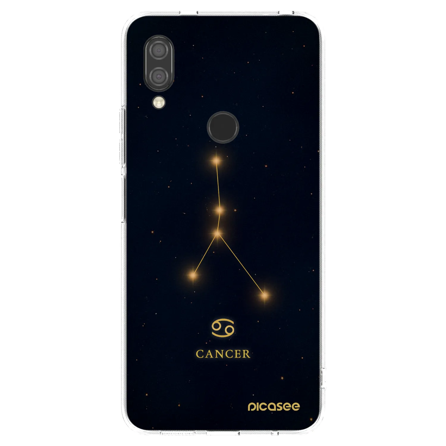 Picasee silikónový prehľadný obal pre Xiaomi Redmi 7 - CANCER