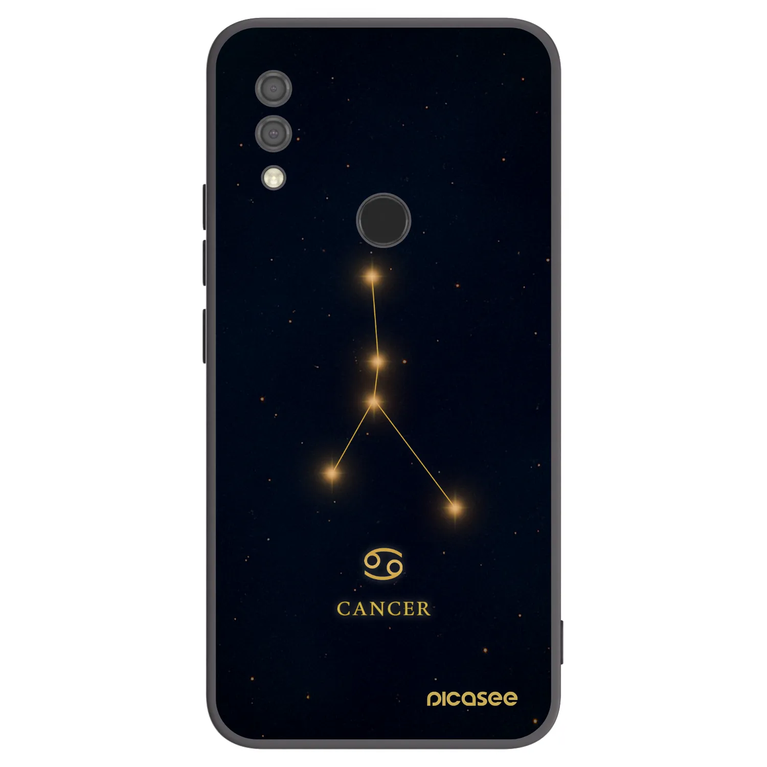 Picasee silikónový čierny obal pre Xiaomi Redmi 7 - CANCER