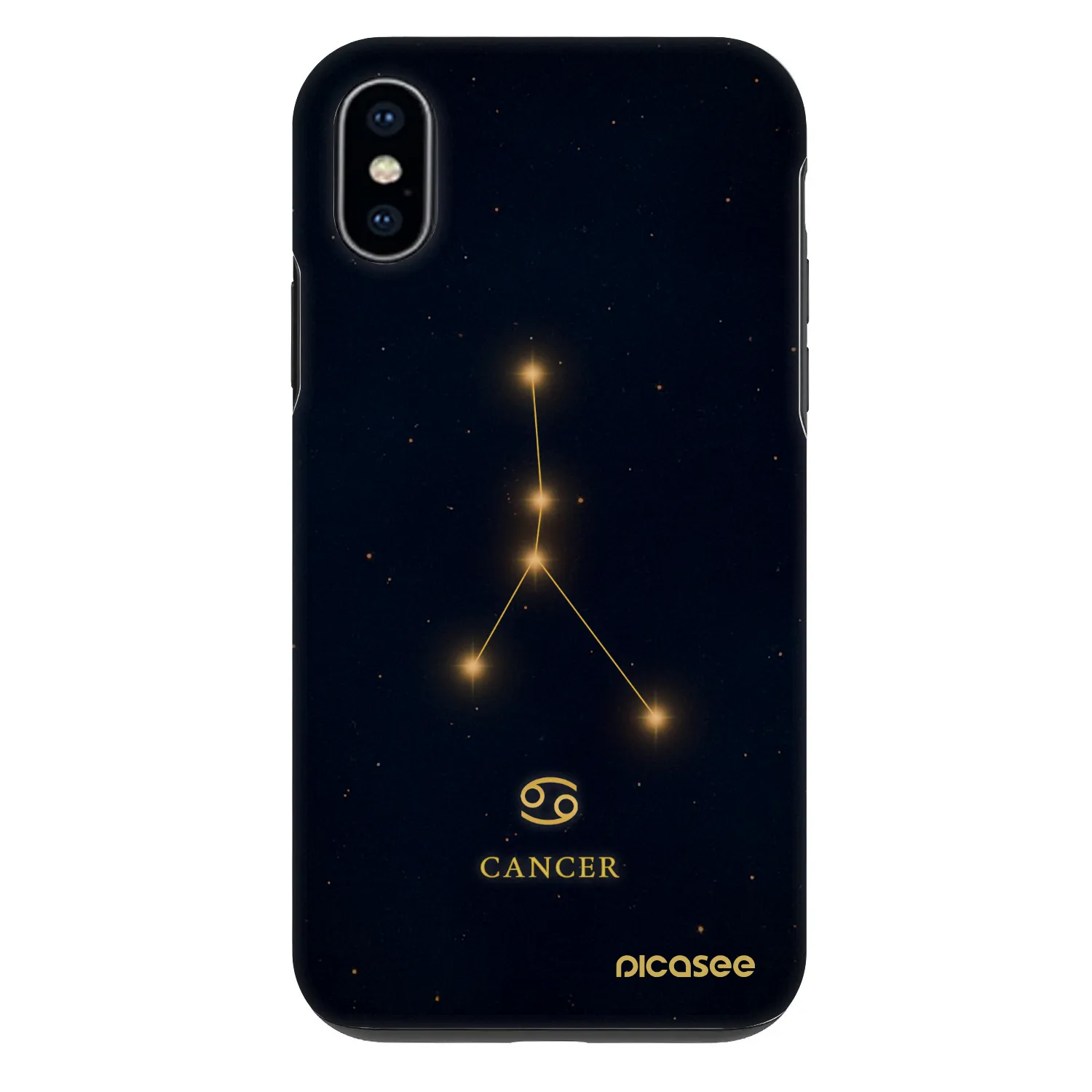 Picasee Fashion Case pre Apple iPhone X/XS - CANCER