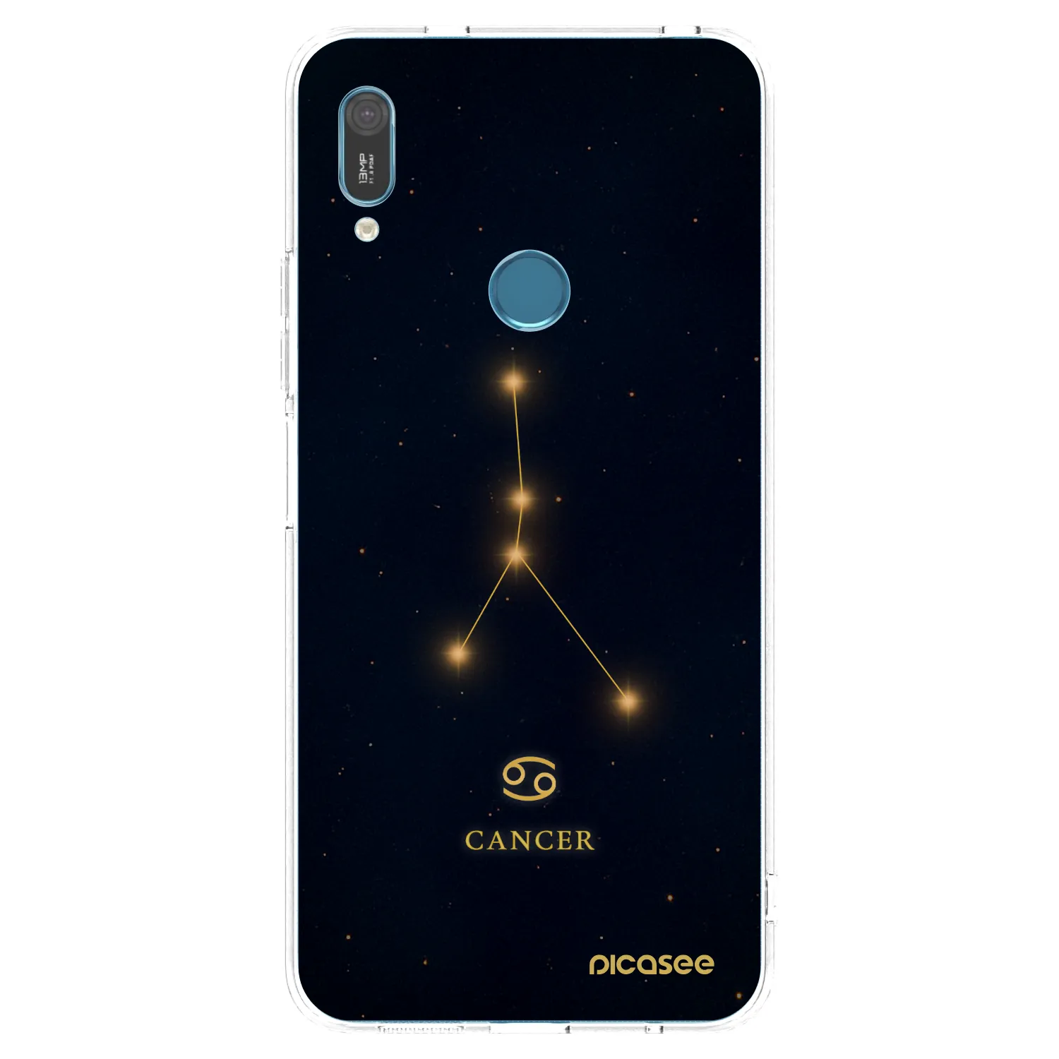Picasee silikónový prehľadný obal pre Huawei Y6 2019 - CANCER