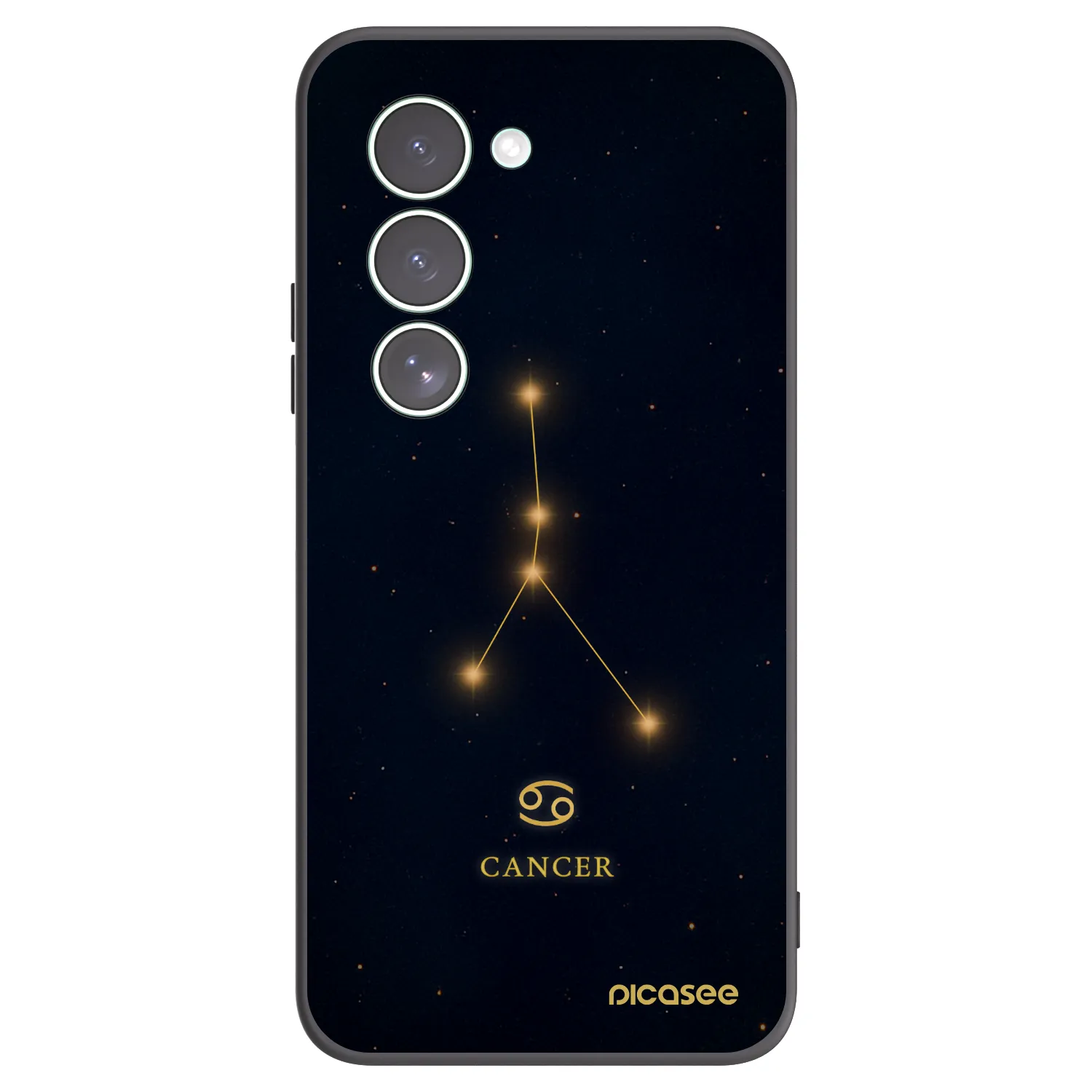 Picasee silikónový čierny obal pre Xiaomi Redmi 15 5G - CANCER