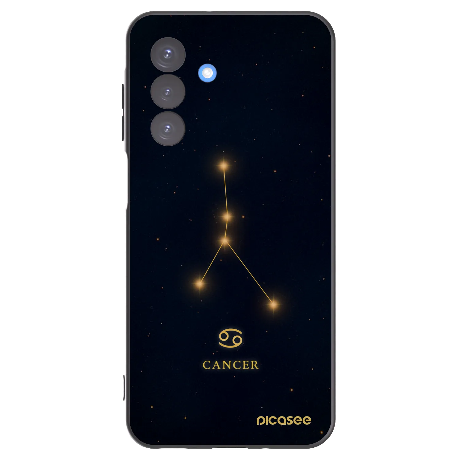 Picasee silikónový čierny obal pre Samsung Galaxy A17 5G - CANCER