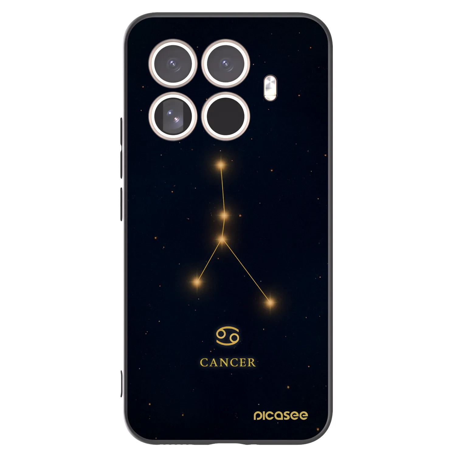 Picasee silikónový čierny obal pre Xiaomi 15T Pro - CANCER